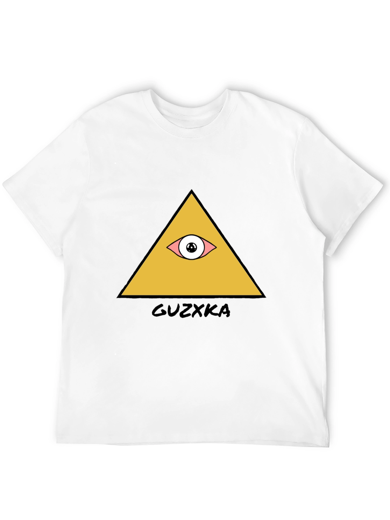 Illuminati Eye Graphic T-Shirt - Stylish Black Tee