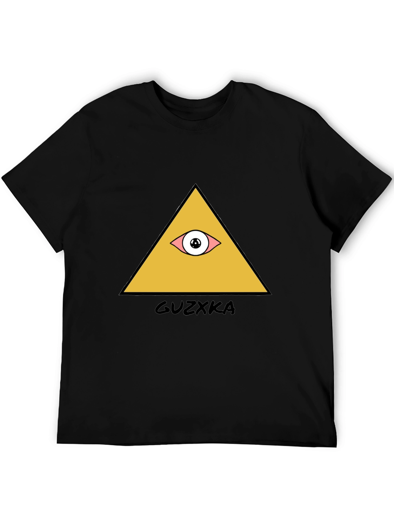Illuminati Eye Graphic T-Shirt - Stylish Black Tee