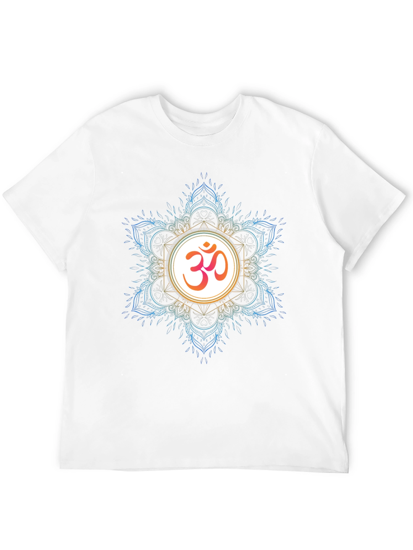 Om Mandala Graphic Tee - Stylish Black T-Shirt