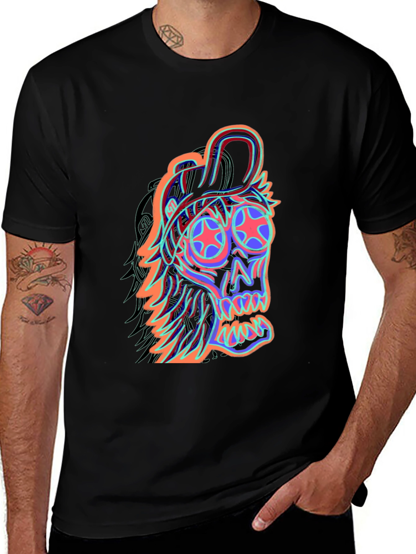 Skull Cartoon T-Shirt