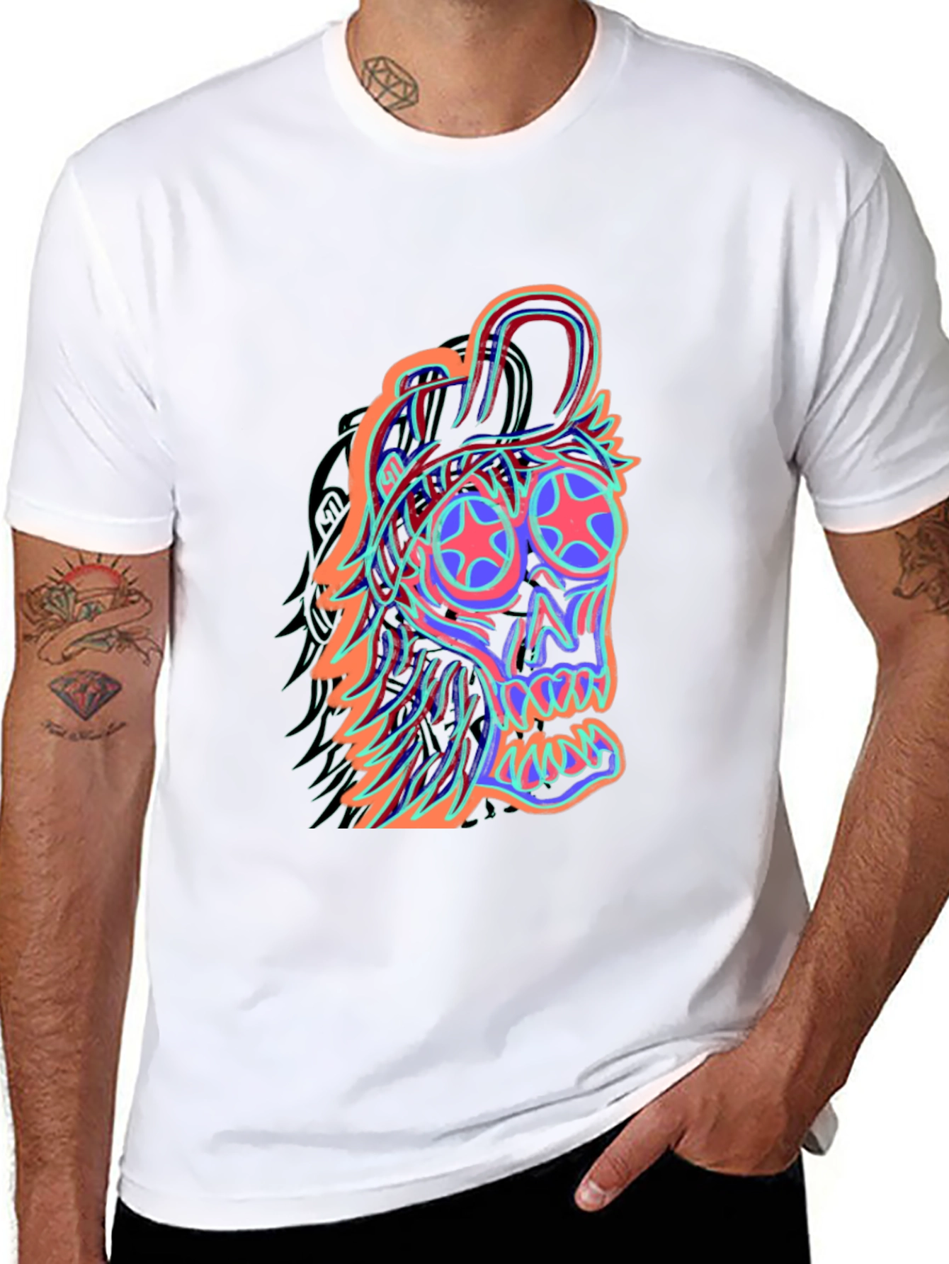 Skull Cartoon T-Shirt