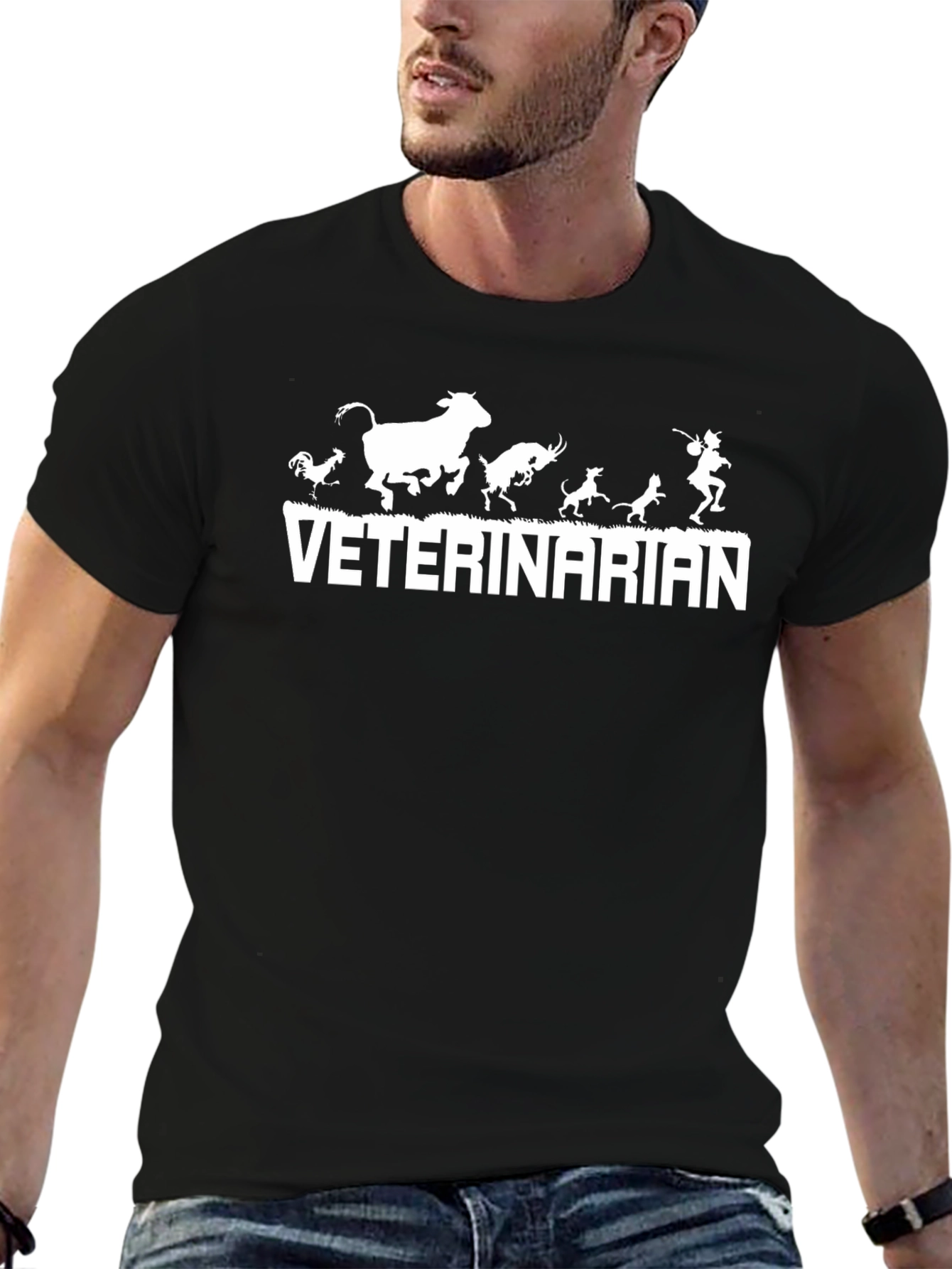 Veterinarian Animals Graphic T-Shirt