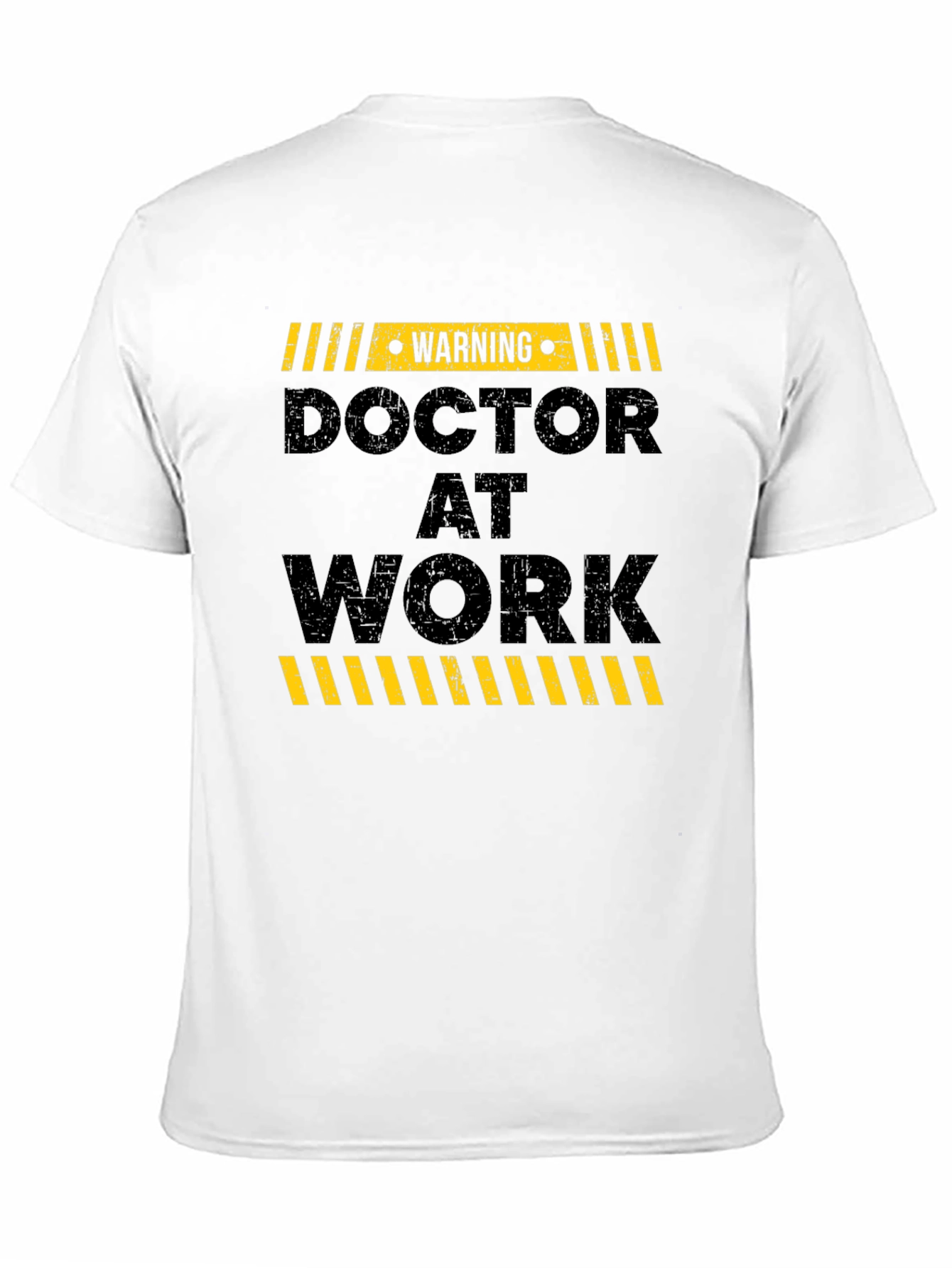 Warning Doctor at Work Graphic Tee