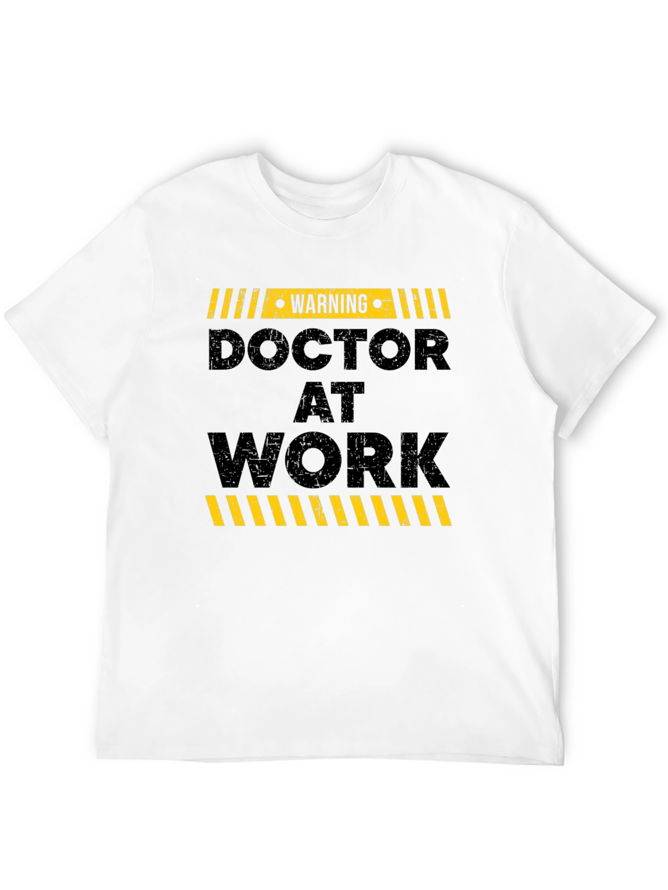 Warning Doctor at Work Graphic Tee