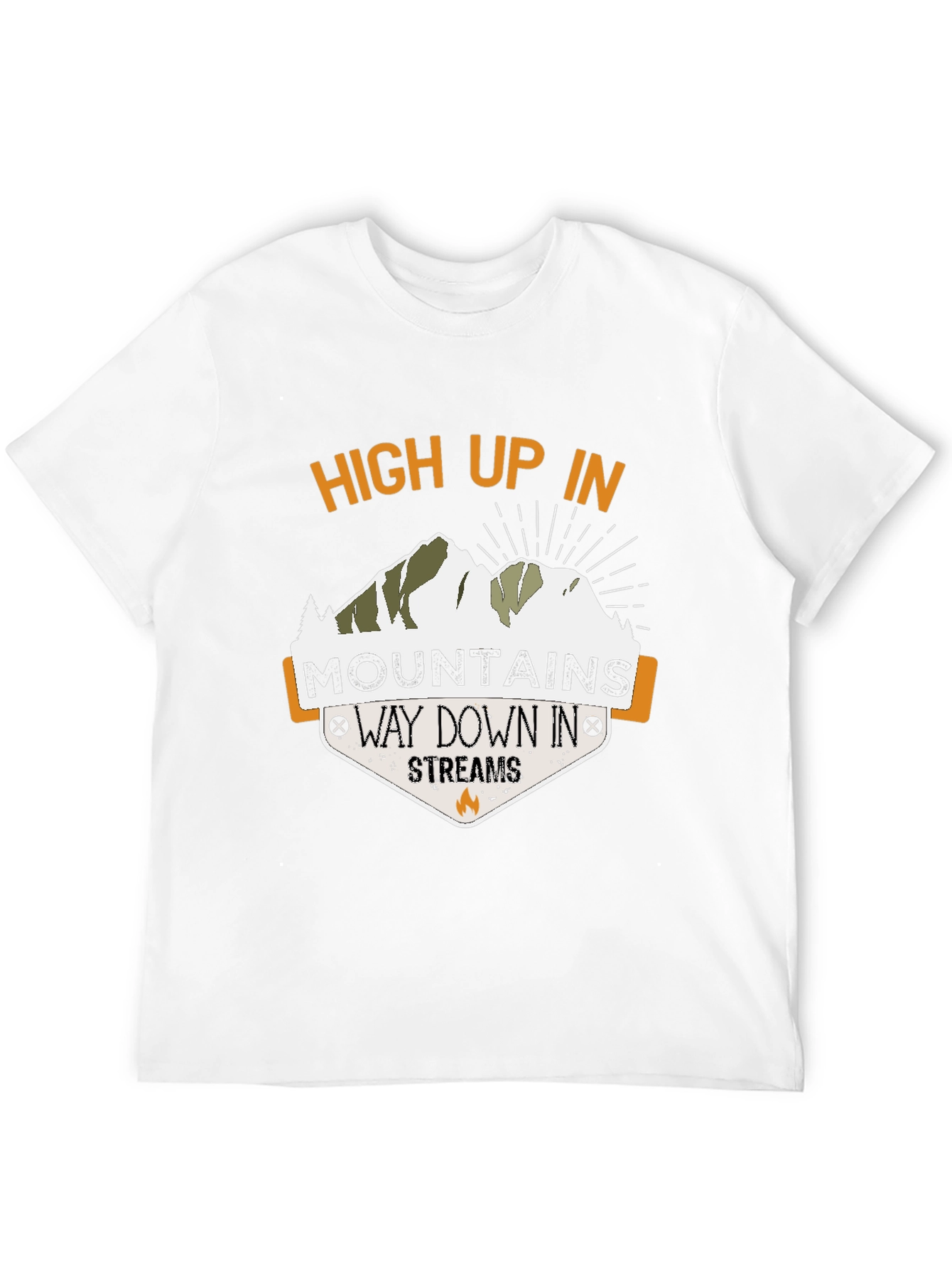 Mountain & Streams Graphic Tee