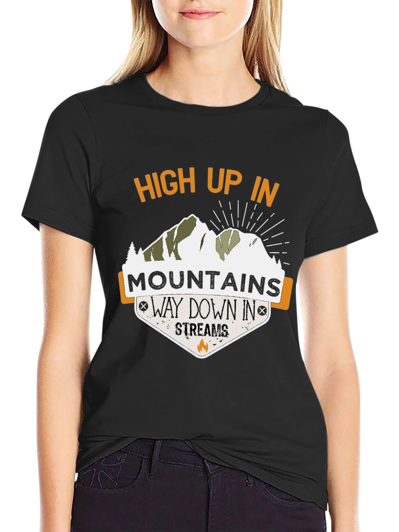 Mountain & Streams Graphic Tee
