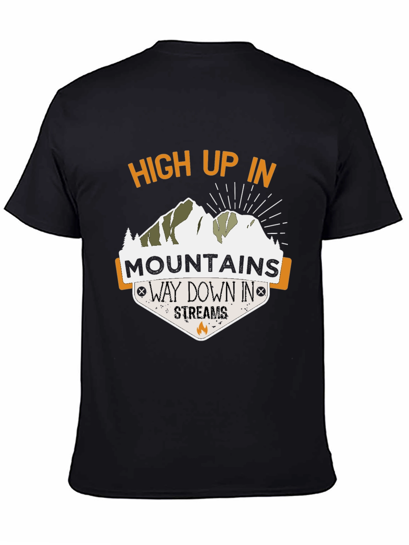Mountain & Streams Graphic Tee