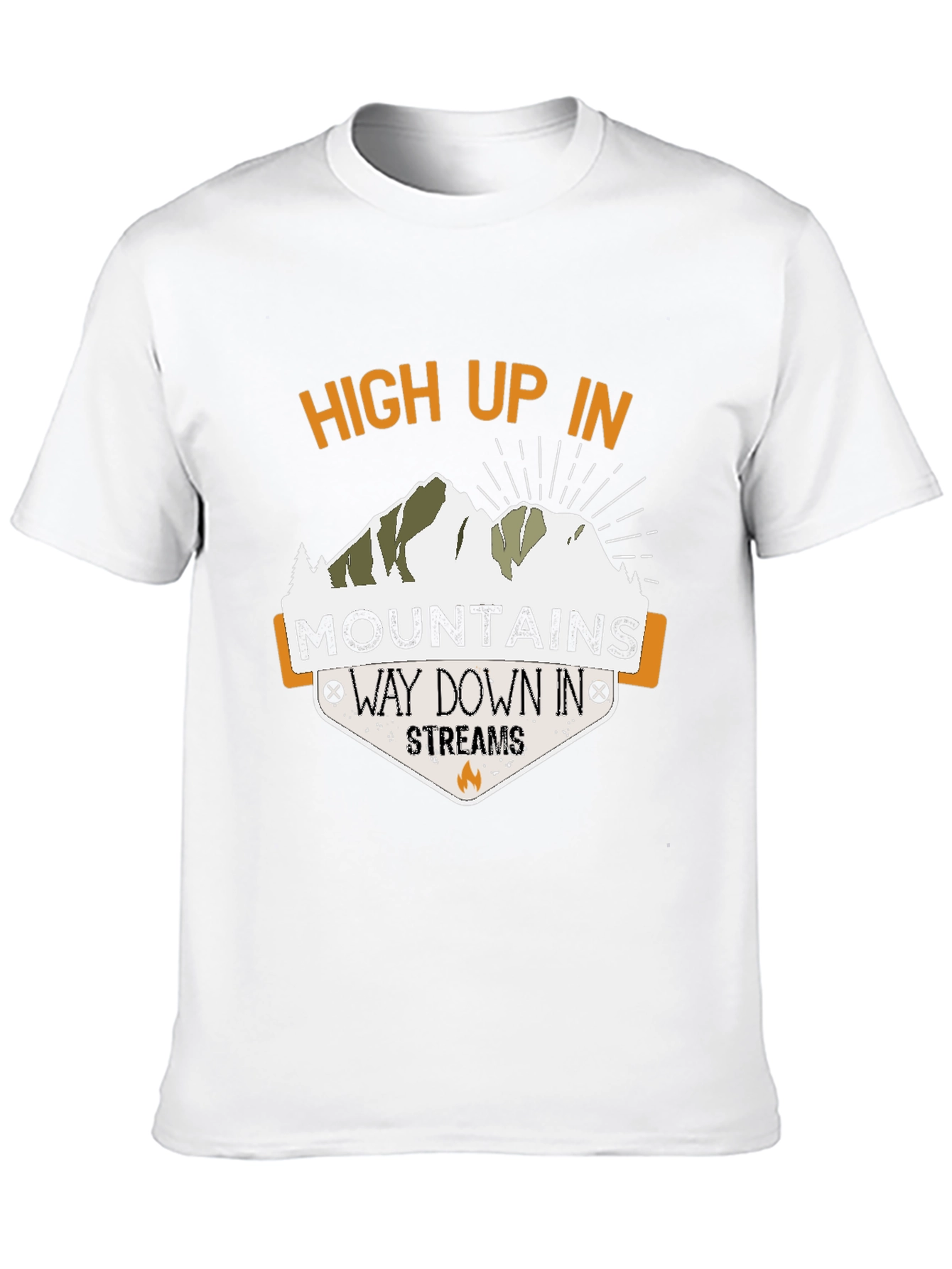 Mountain & Streams Graphic Tee