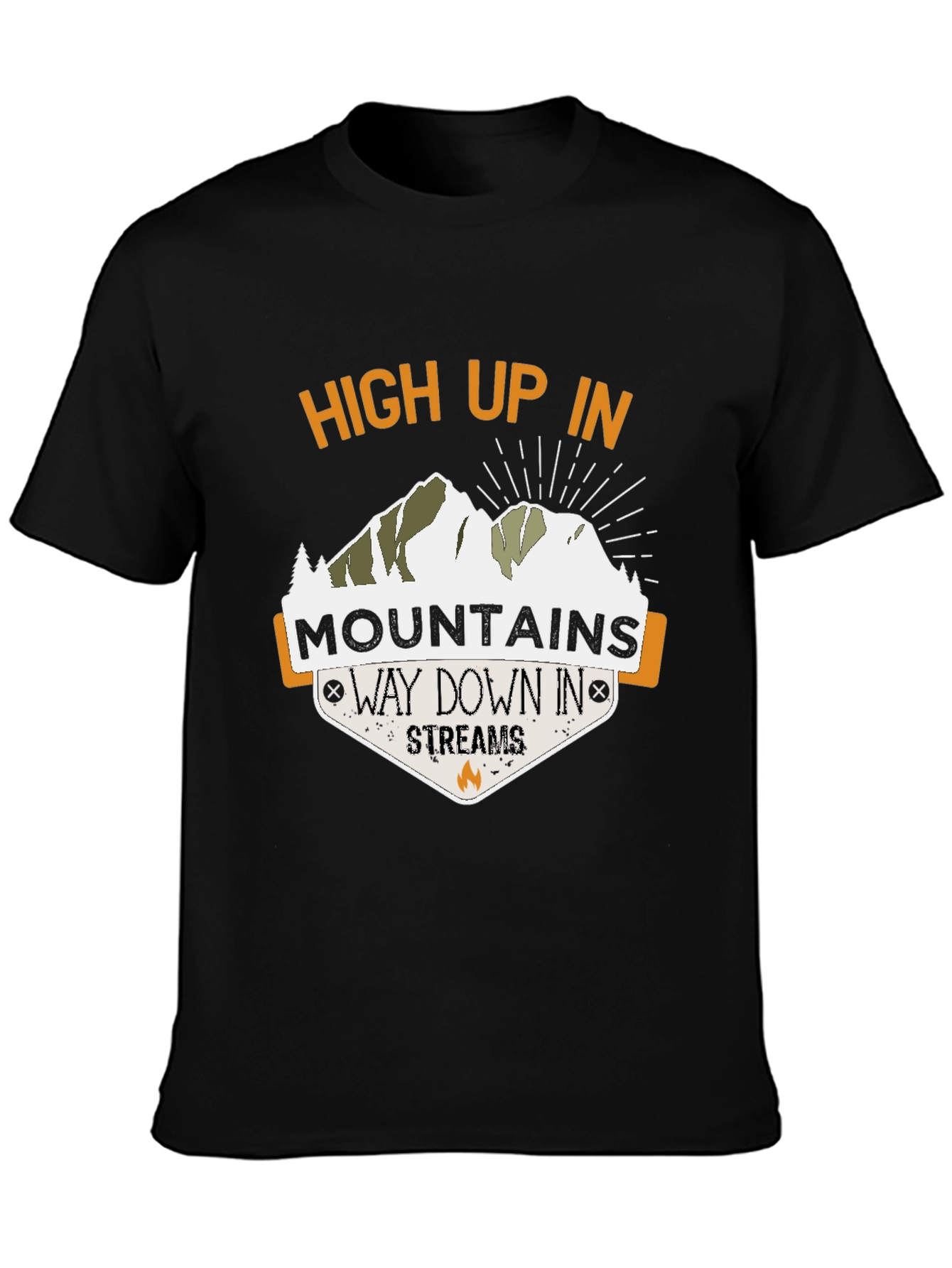Mountain & Streams Graphic Tee