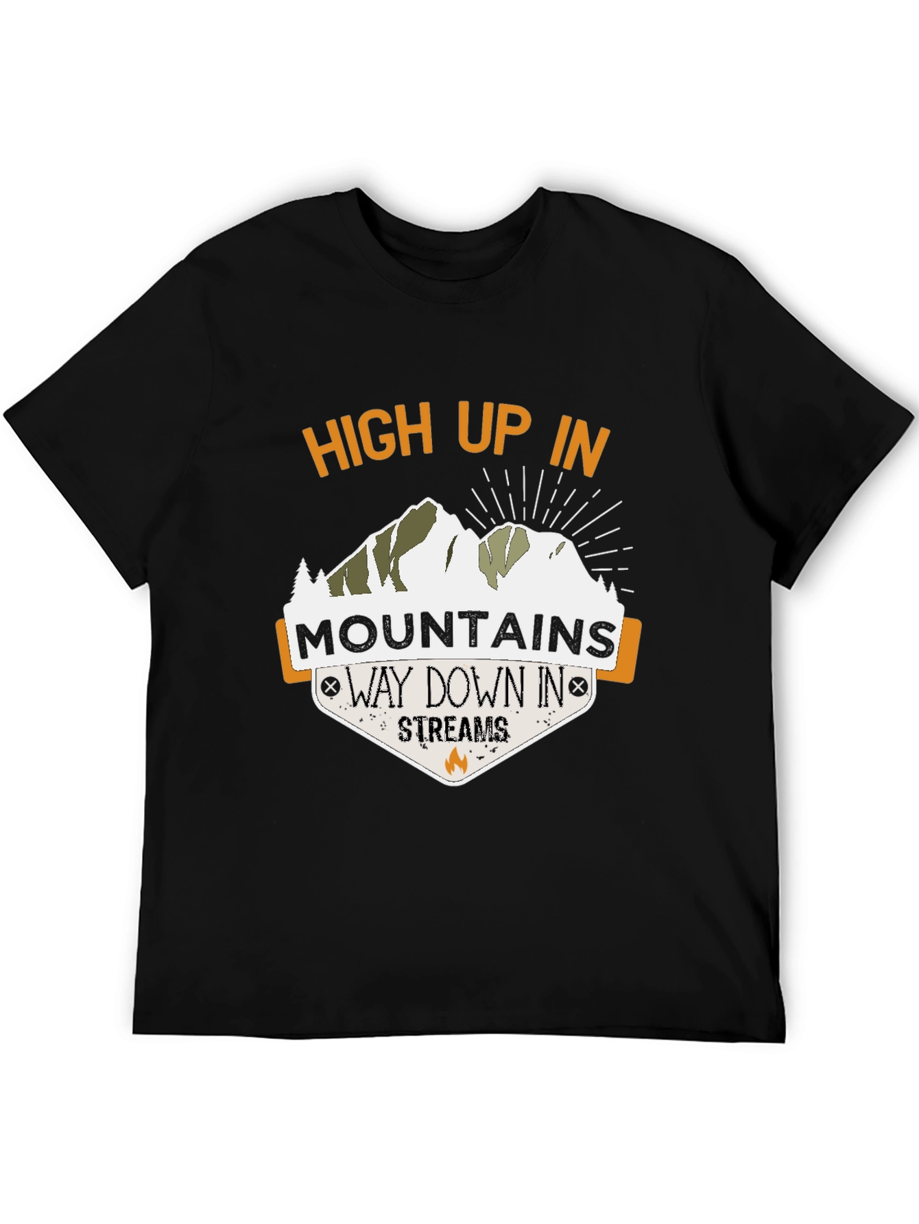 Mountain & Streams Graphic Tee