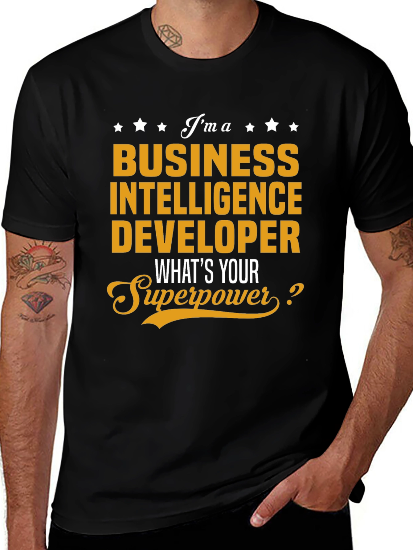 Business Intelligence Developer Superpower T-Shirt