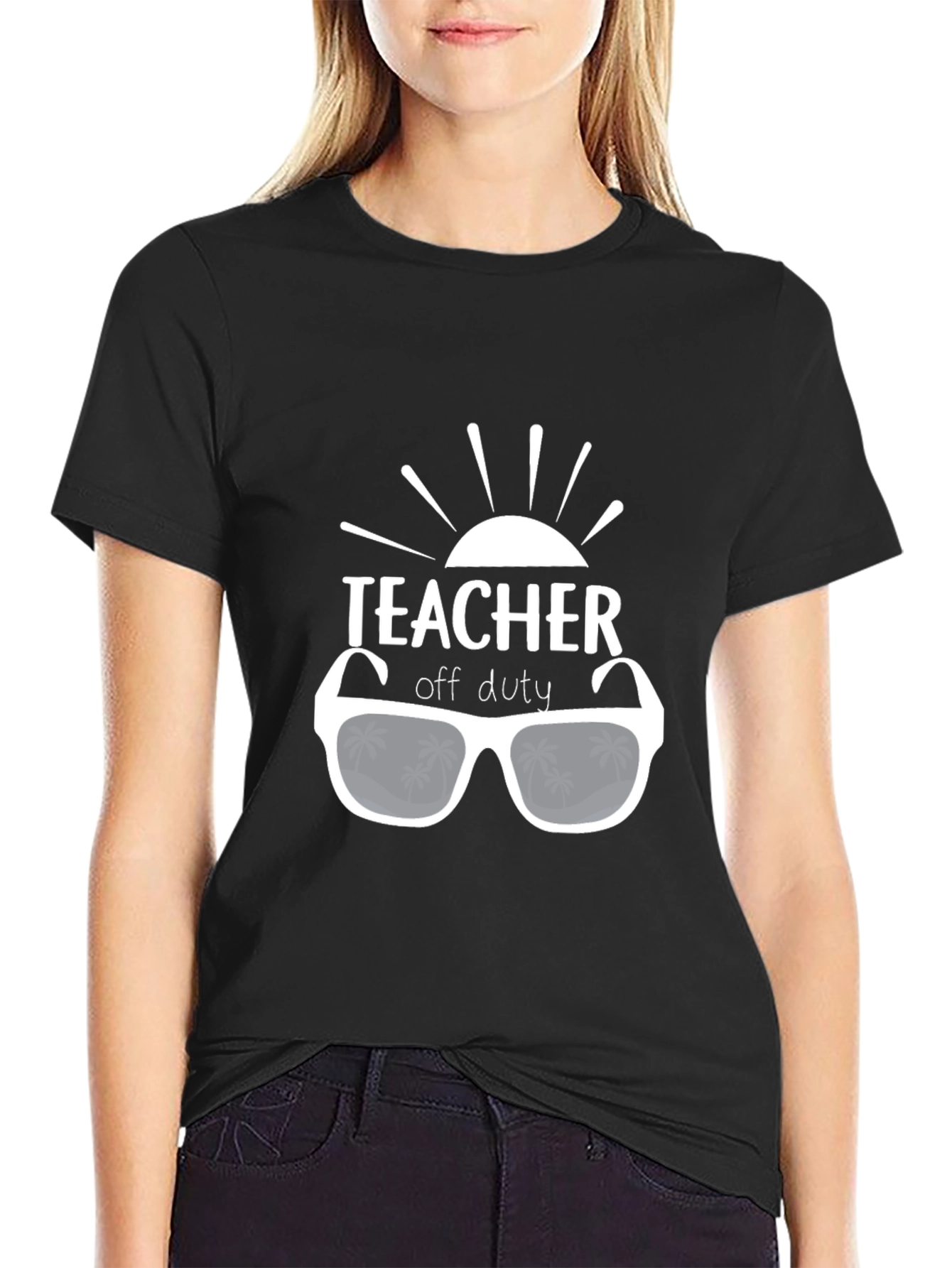 Teacher Off Duty Graphic T-Shirt