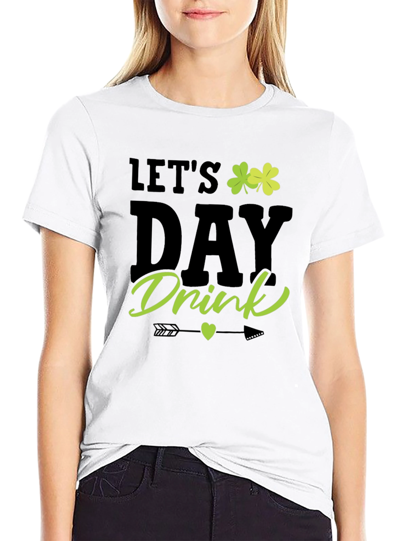 St. Patricks Day Lets Drink Graphic Tee