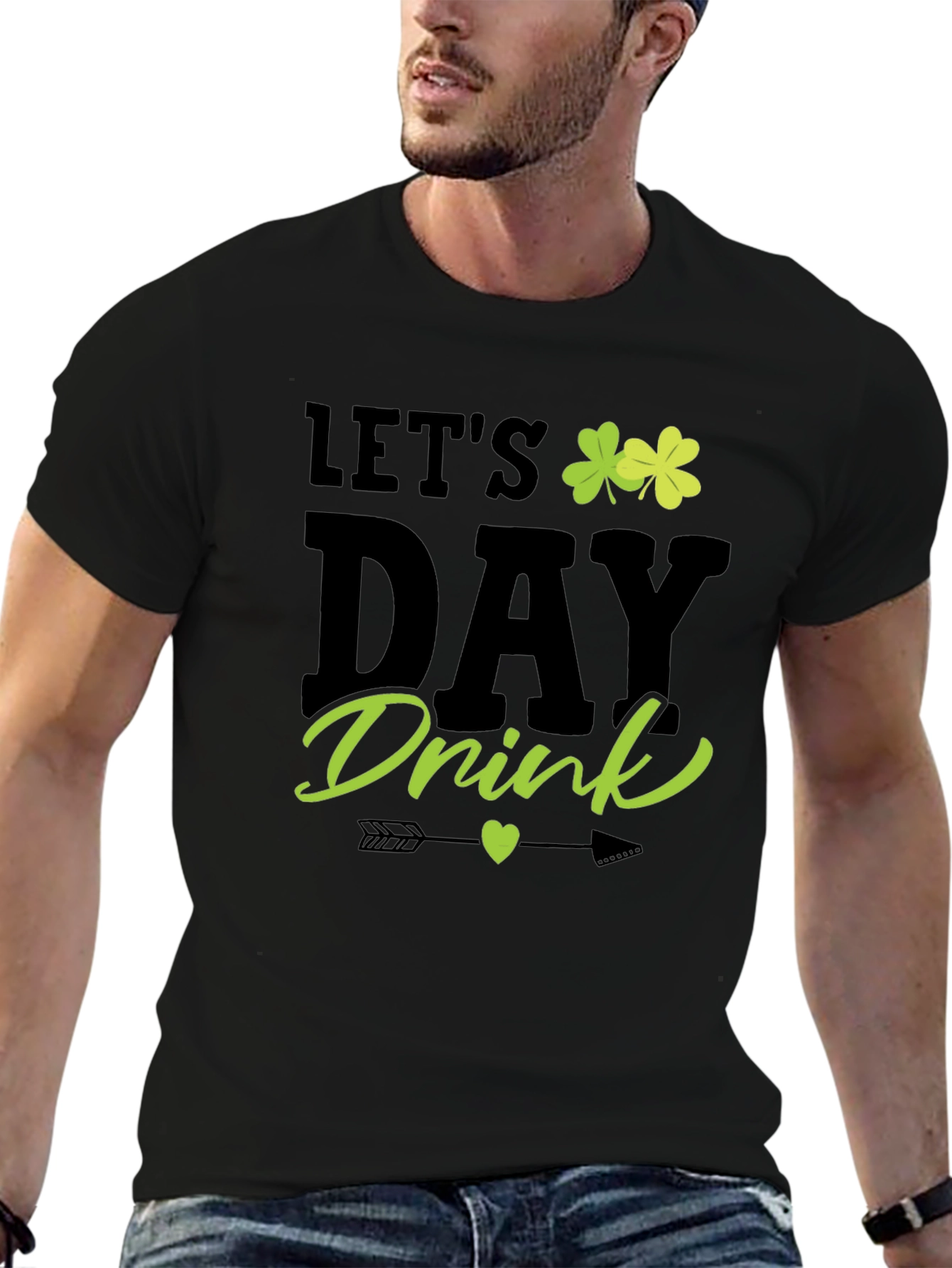St. Patricks Day Lets Drink Graphic Tee