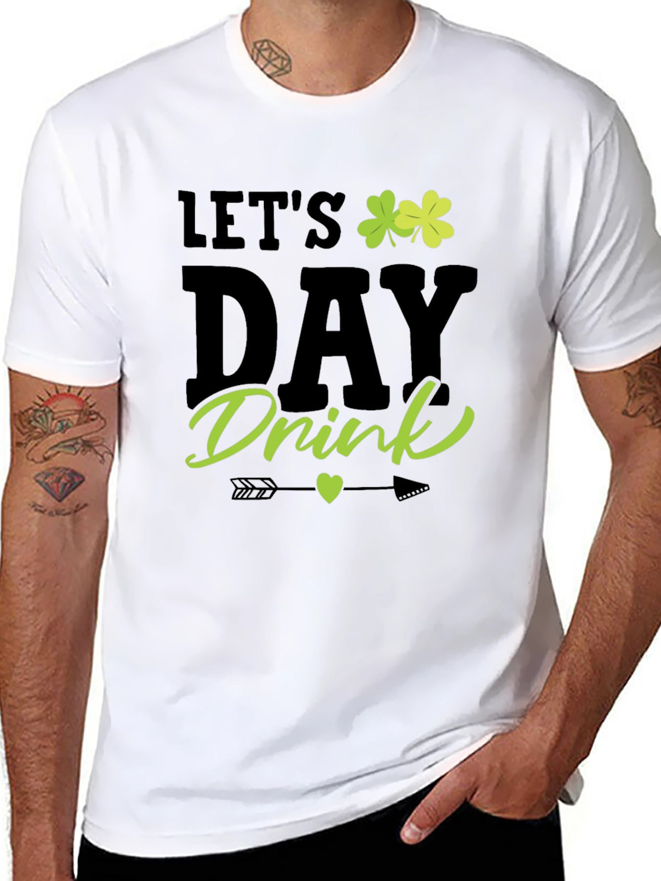 St. Patricks Day Lets Drink Graphic Tee