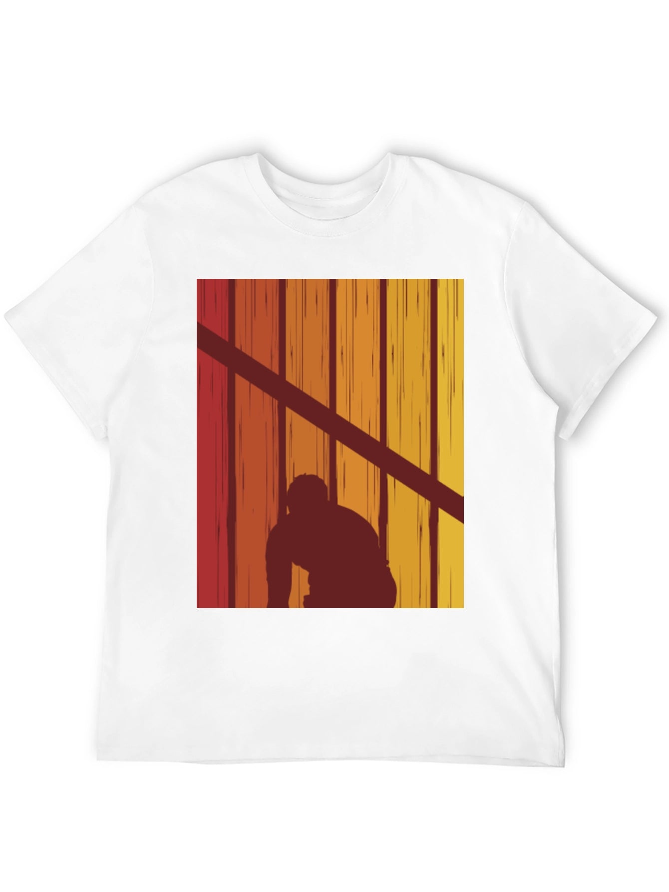 Retro Sunset Silhouette T-Shirt