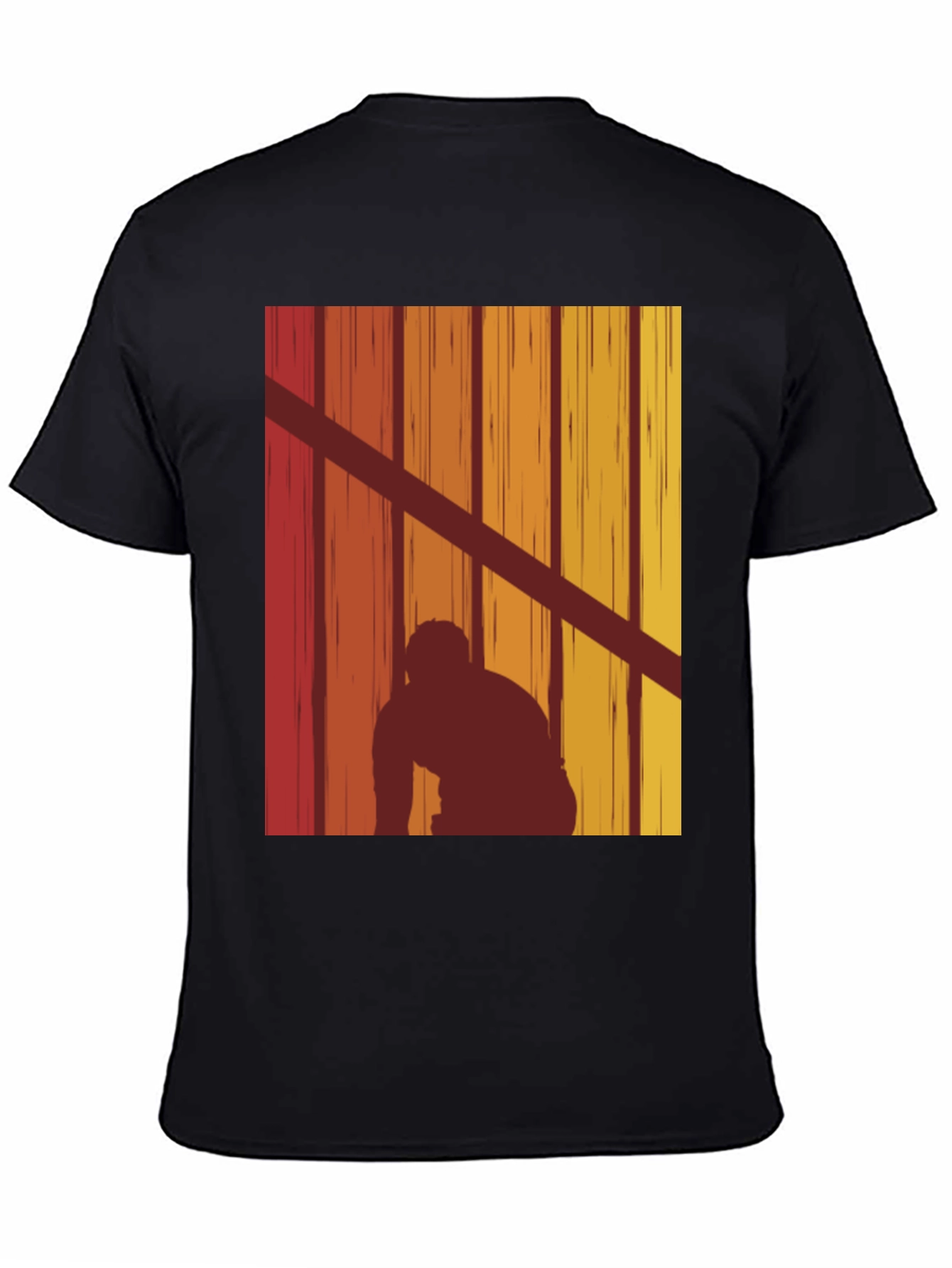Retro Sunset Silhouette T-Shirt