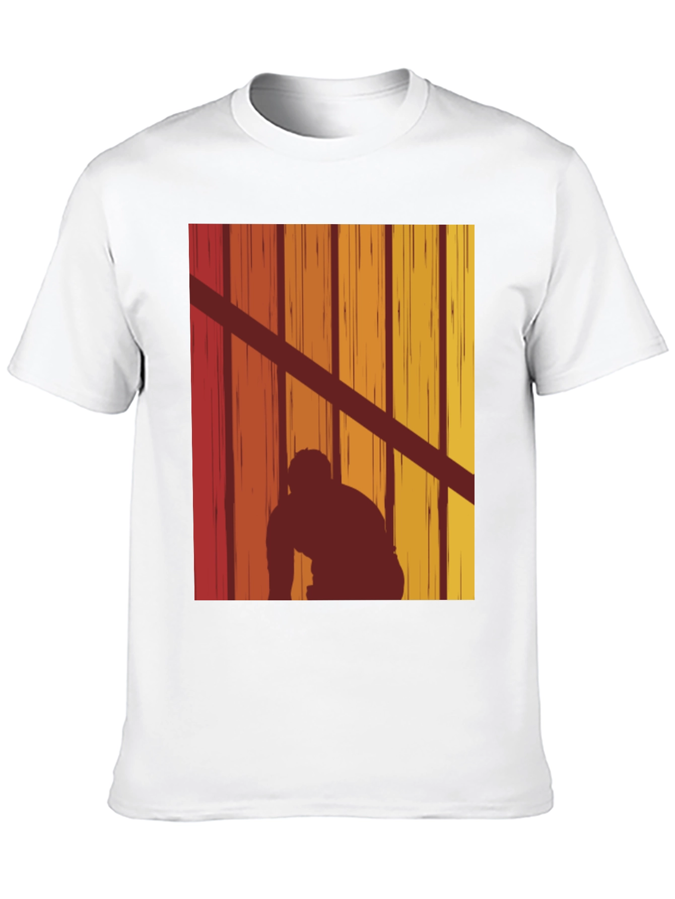 Retro Sunset Silhouette T-Shirt