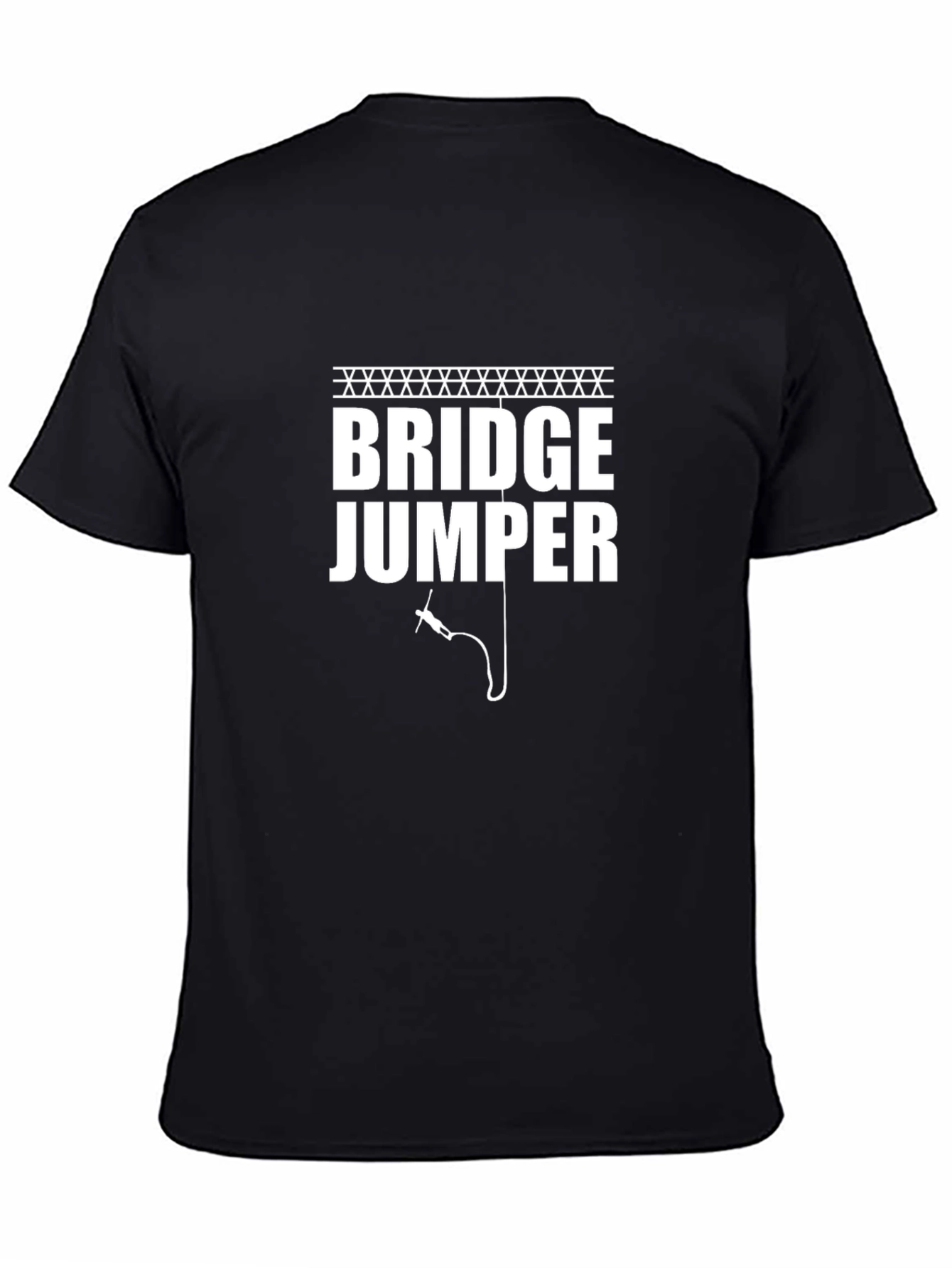 Bridge Jumper Graphic Tee - Extreme Sports T-Shirt
