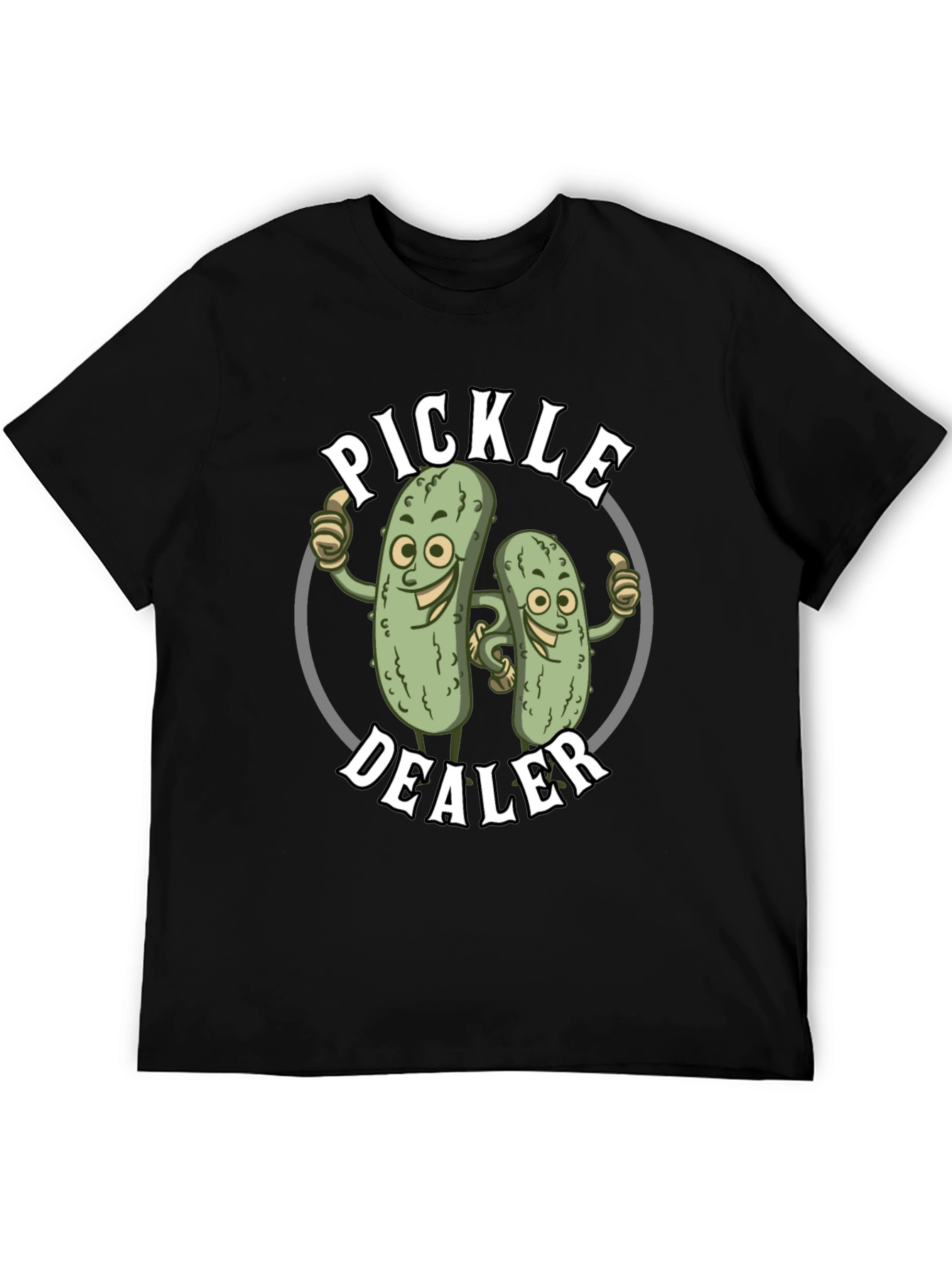 Pickle Dealer T-Shirt - Funny Pickle Cartoon Tee