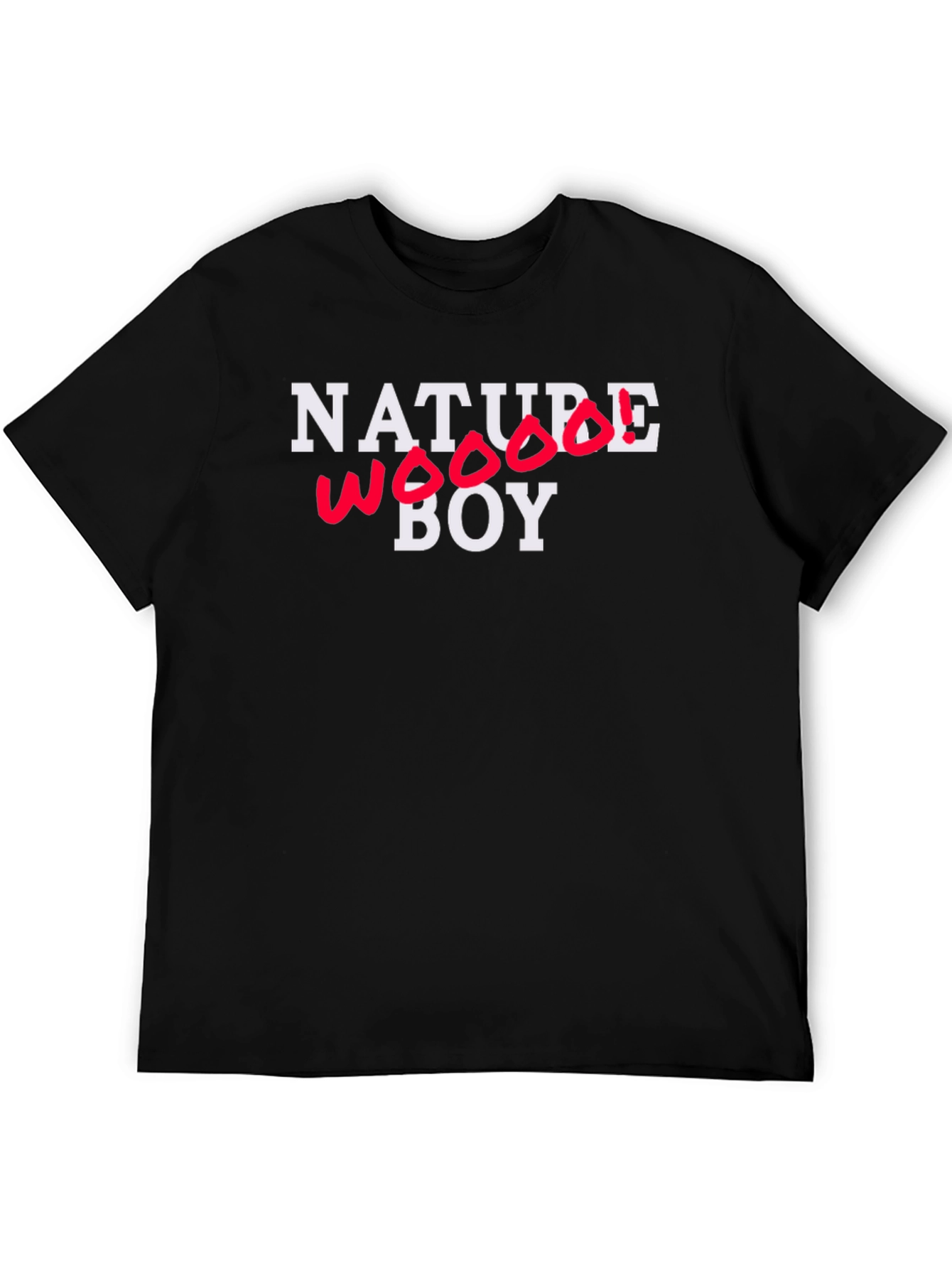 Nature Boy T-Shirt - Mens Black Graphic Tee