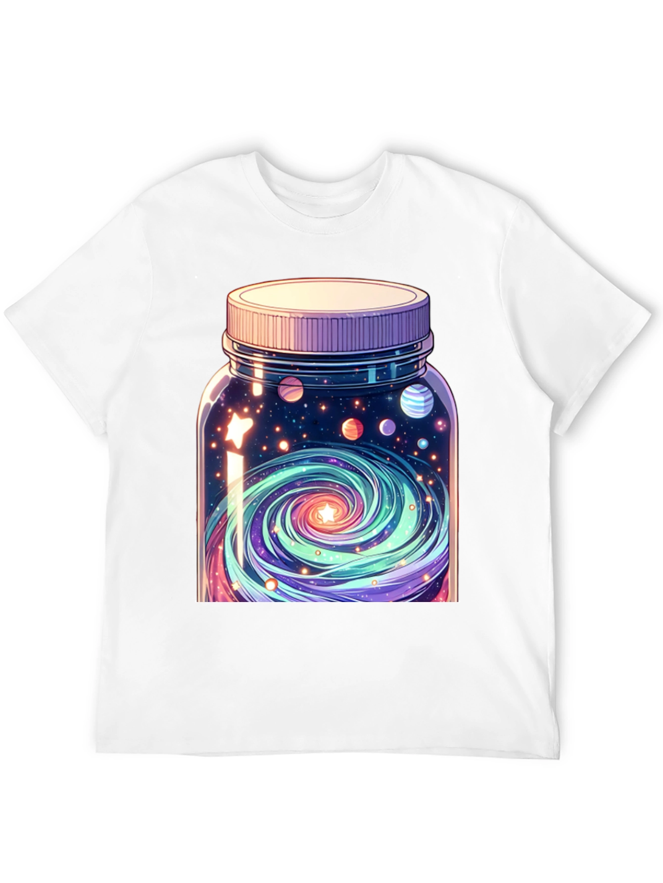 Galaxy in a Jar Graphic Tee - Black