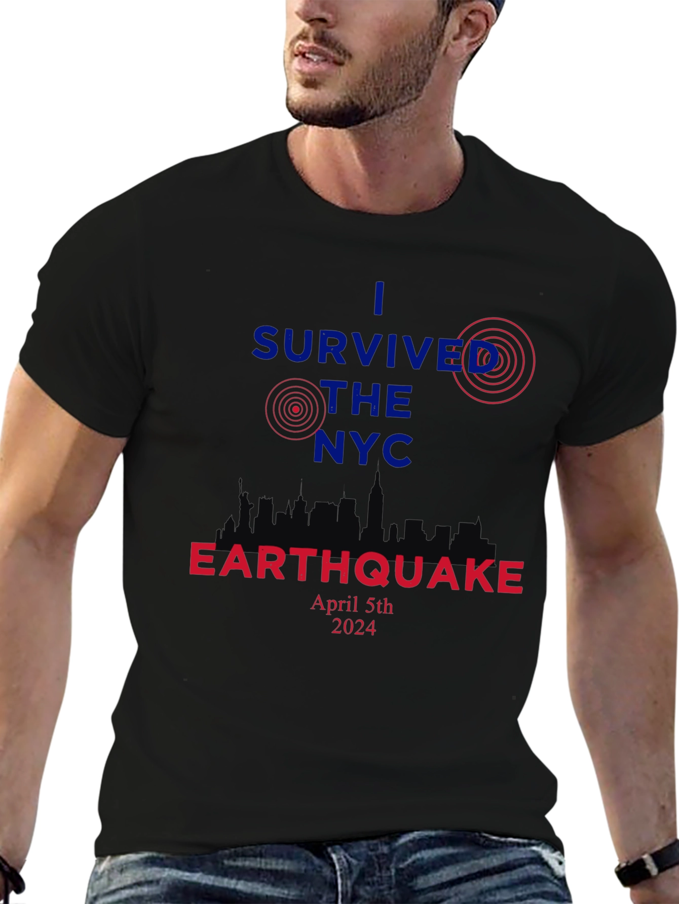 I Survived The NYC Earthquake April 5th 2024 T-Shirt