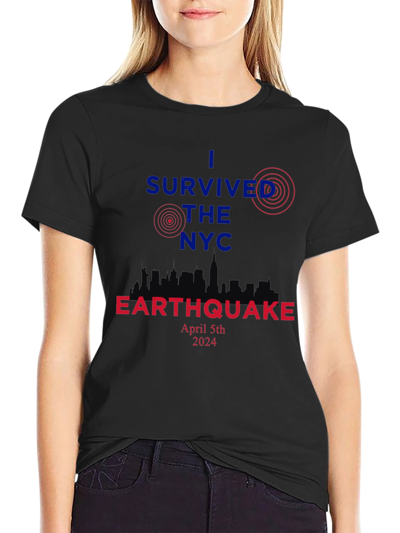 I Survived The NYC Earthquake April 5th 2024 T-Shirt
