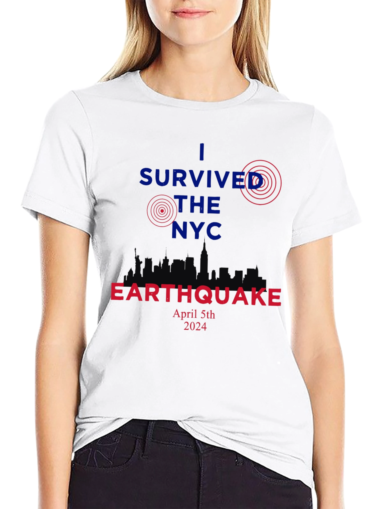 I Survived The NYC Earthquake April 5th 2024 T-Shirt