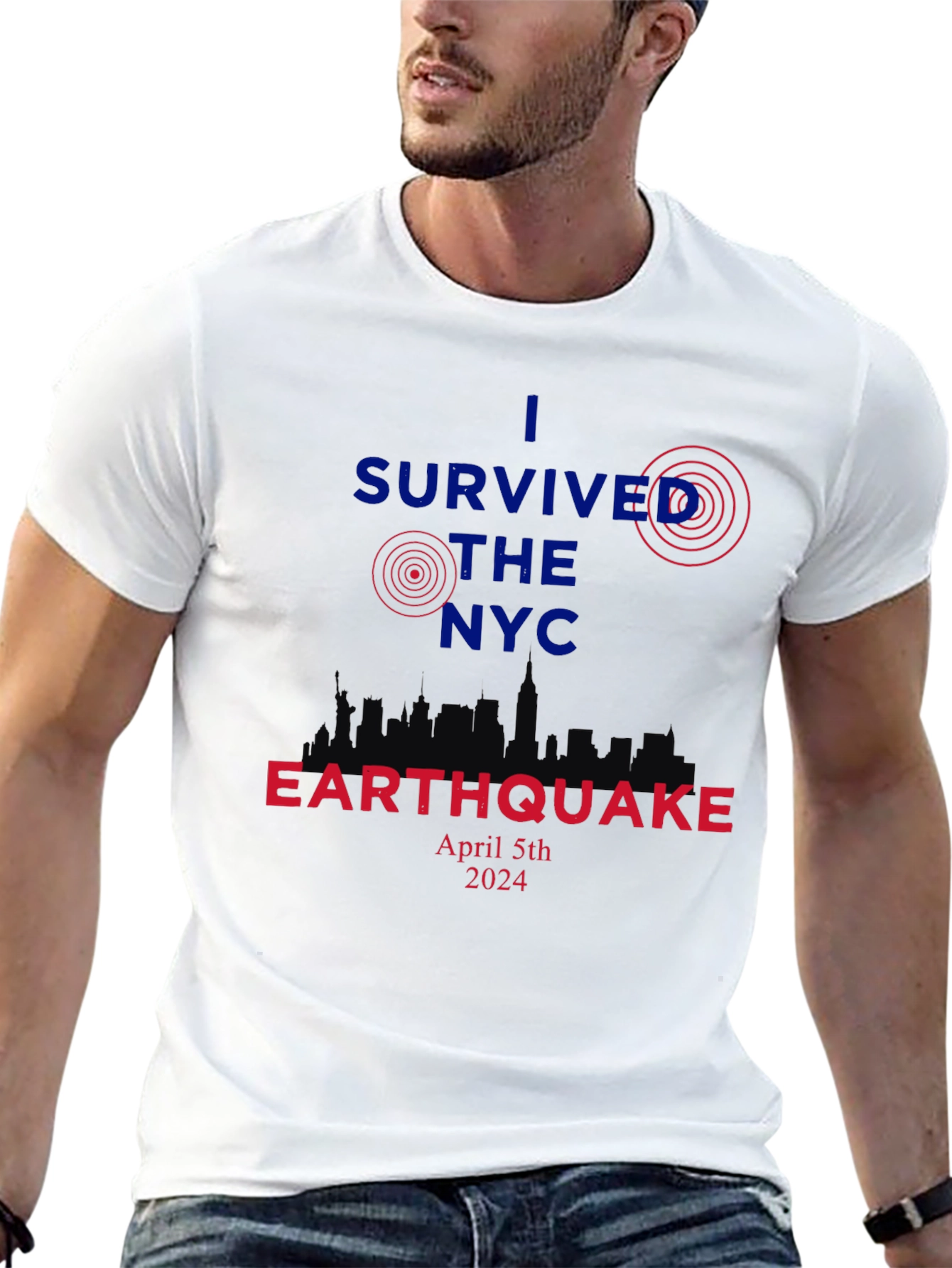 I Survived The NYC Earthquake April 5th 2024 T-Shirt