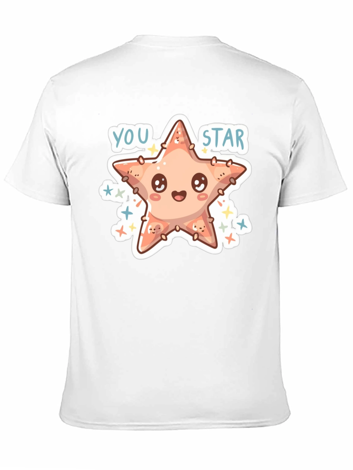 Cute Starfish Graphic Tee - You Star!