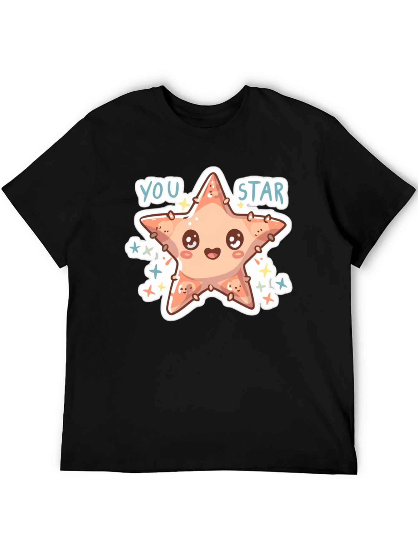 Cute Starfish Graphic Tee - You Star!