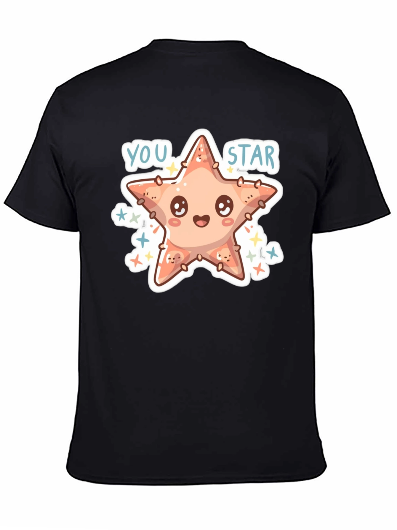 Cute Starfish Graphic Tee - You Star!