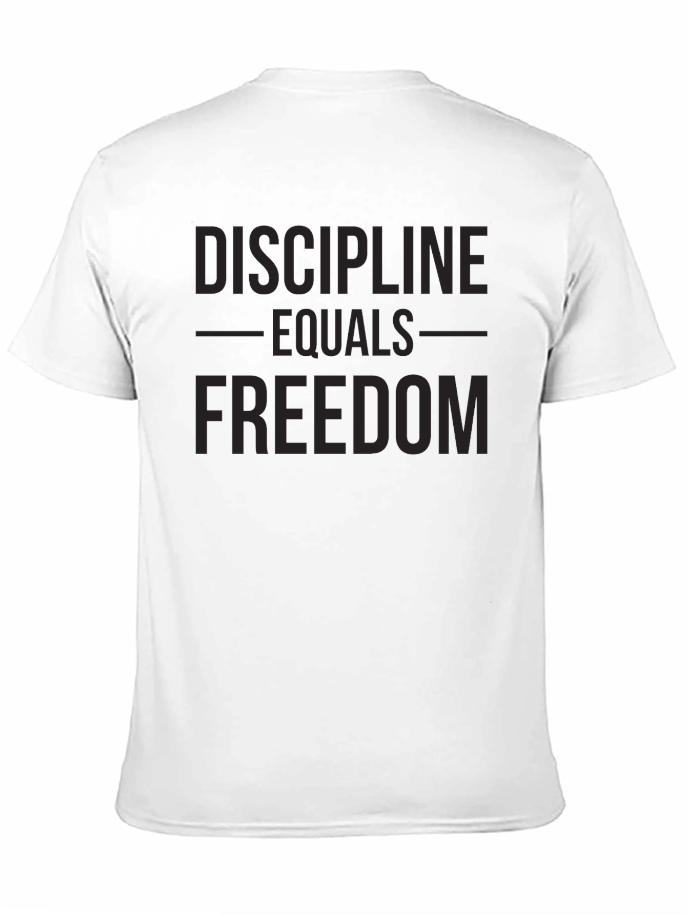 Discipline Equals Freedom Graphic T-Shirt