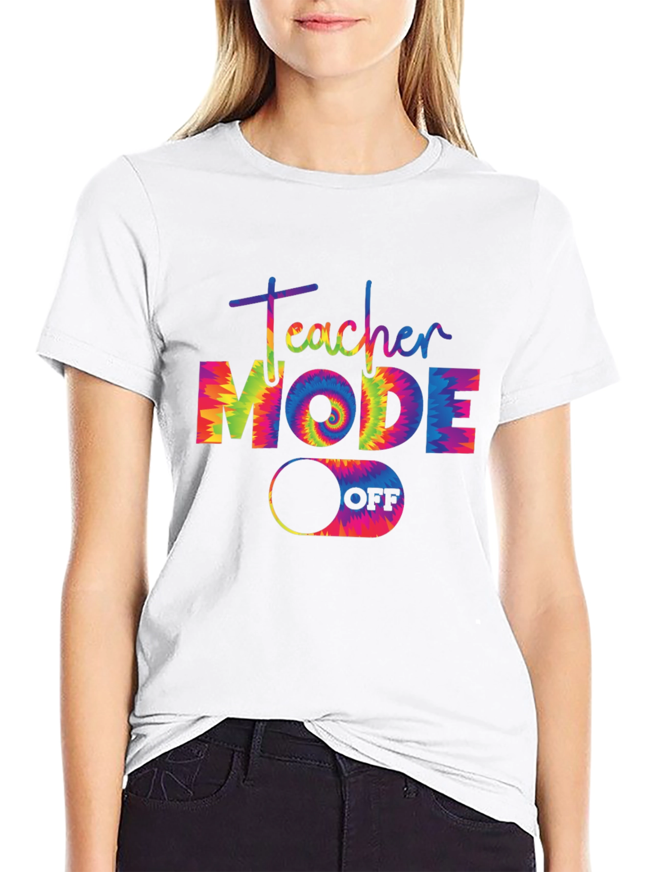Teacher Mode Off Graphic Tee