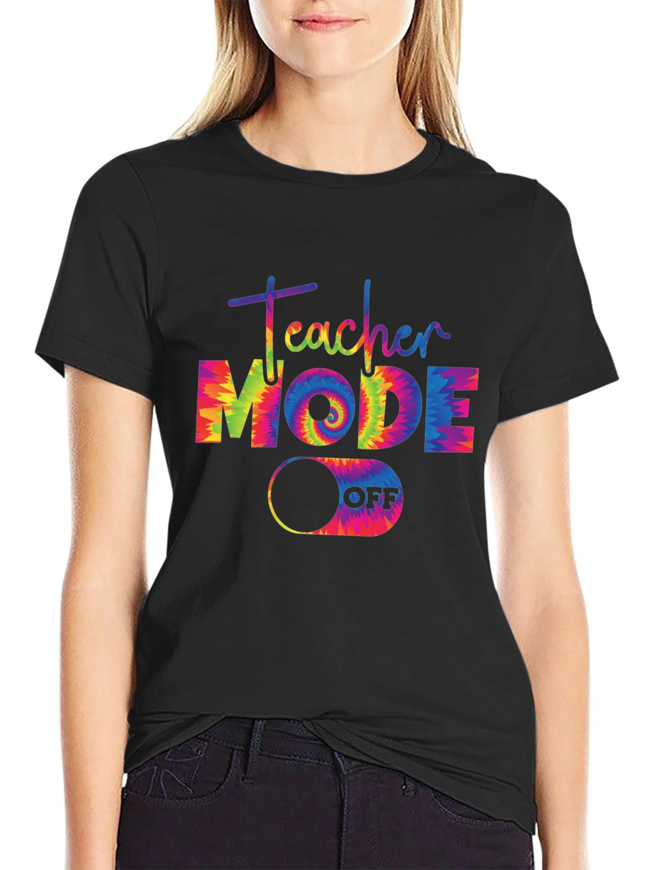 Teacher Mode Off Graphic Tee
