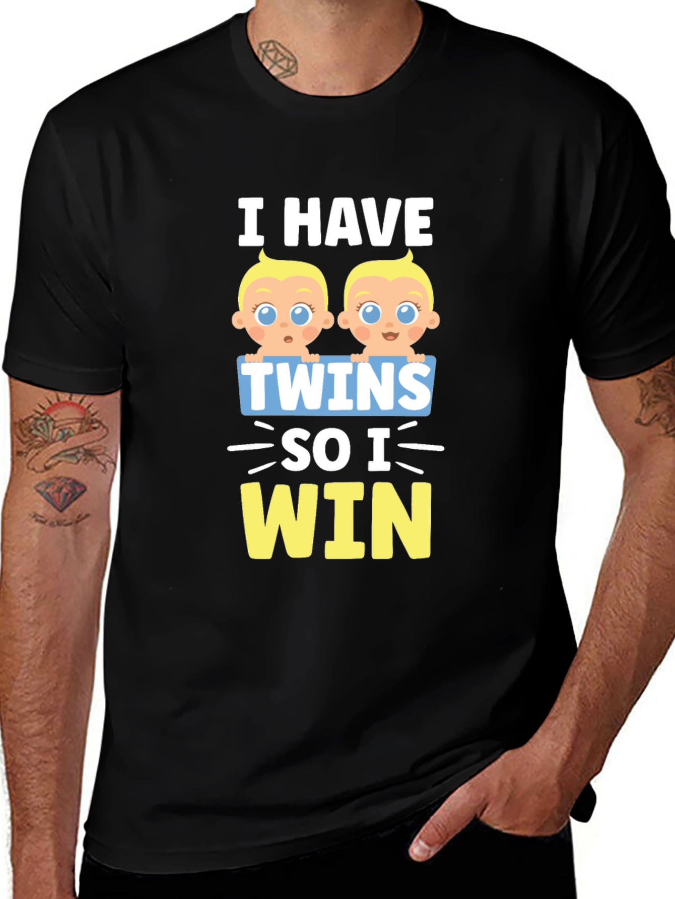 I Have Twins So I Win T-Shirt