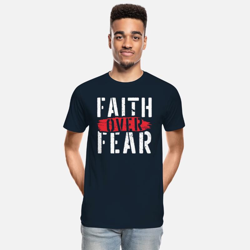 Faith Over Fear Christian Religious Belief Jesus
