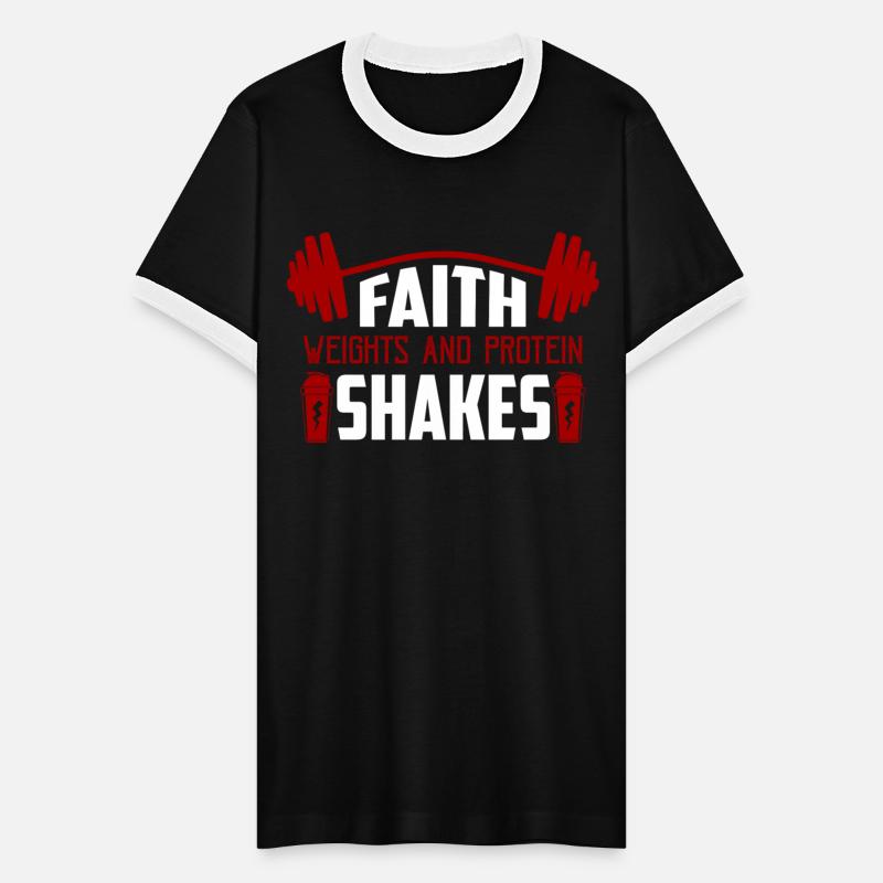 Faith Weights & Protein Shakes Workout Weight Lift