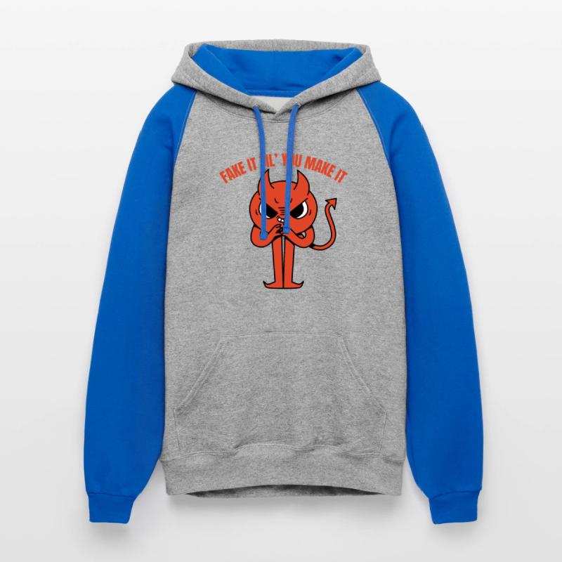 Fake It Till You Make It Satan Devil 666 Funny