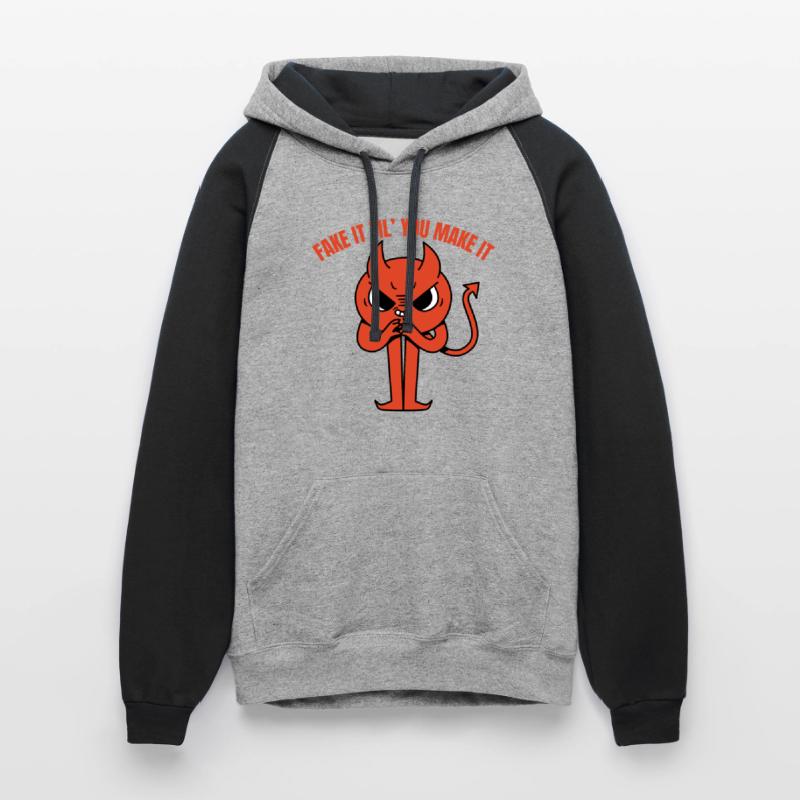 Fake It Till You Make It Satan Devil 666 Funny