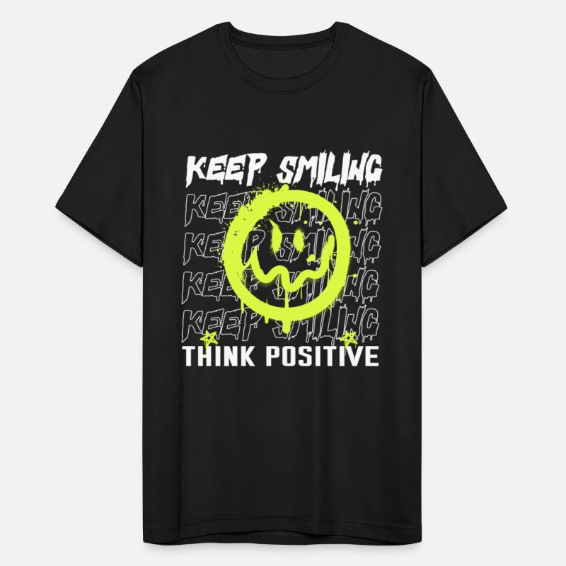 Fake smile slogan print design graphic