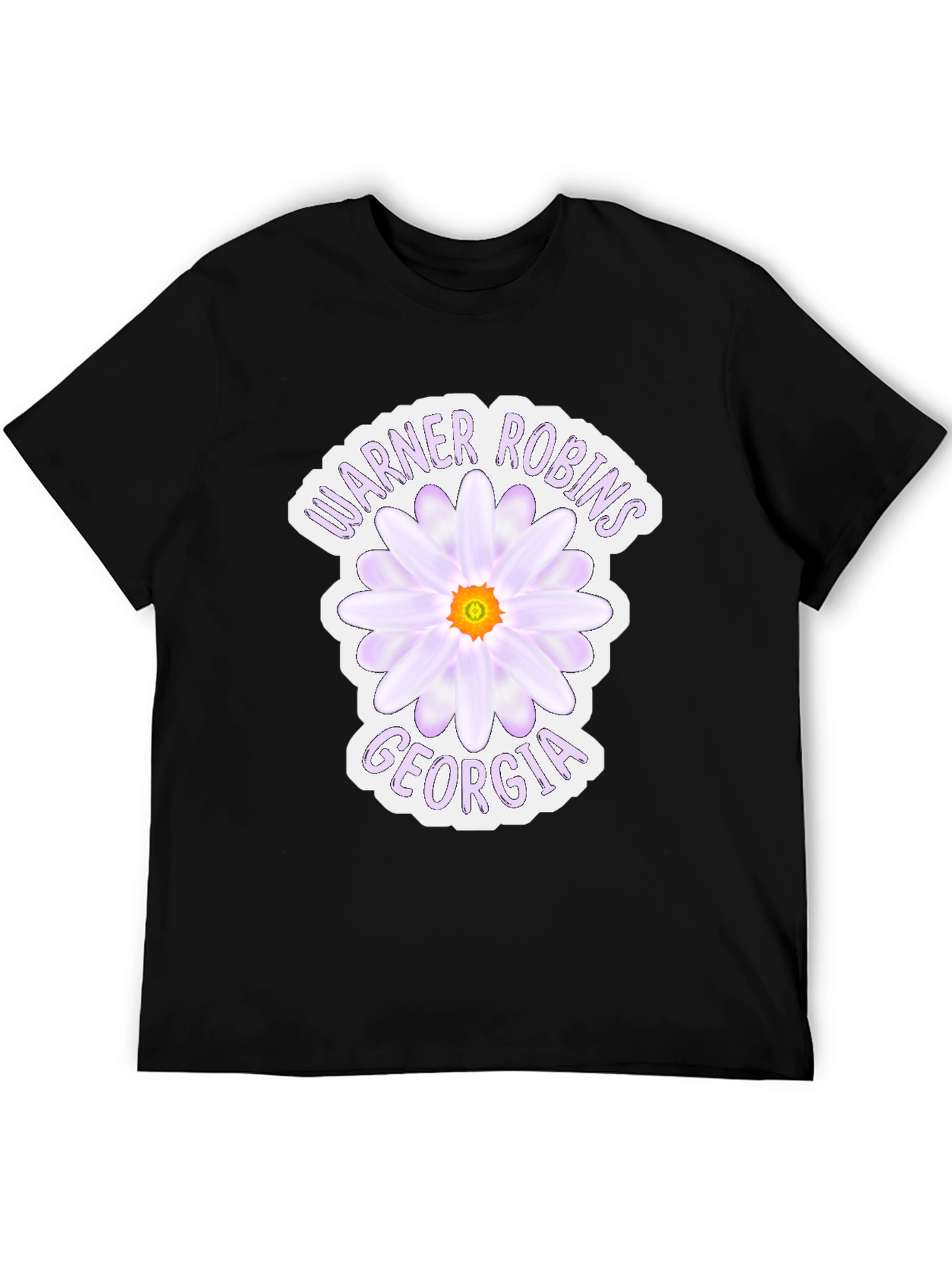 Warner Robins Georgia Flower Graphic Tee