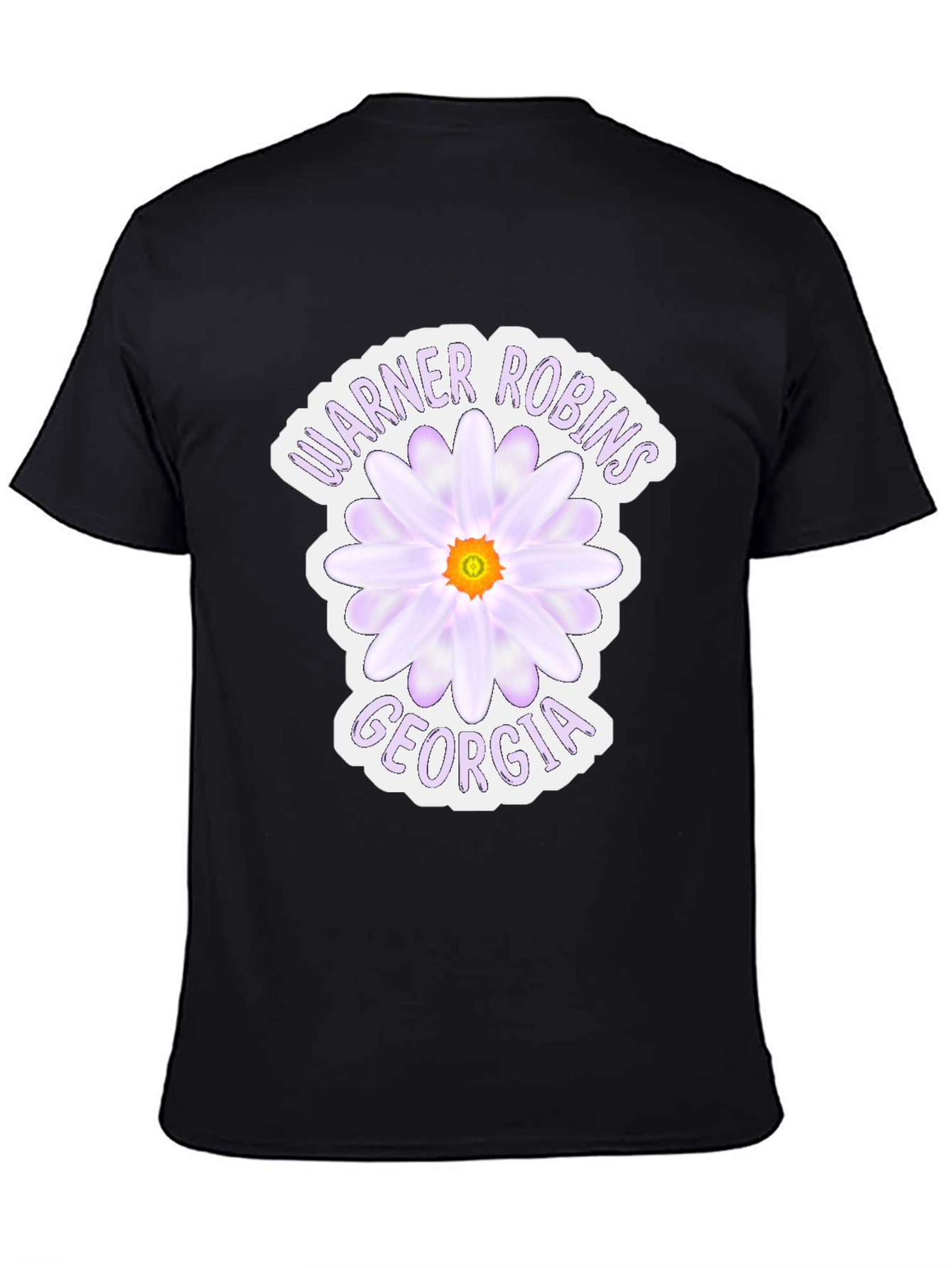 Warner Robins Georgia Flower Graphic Tee