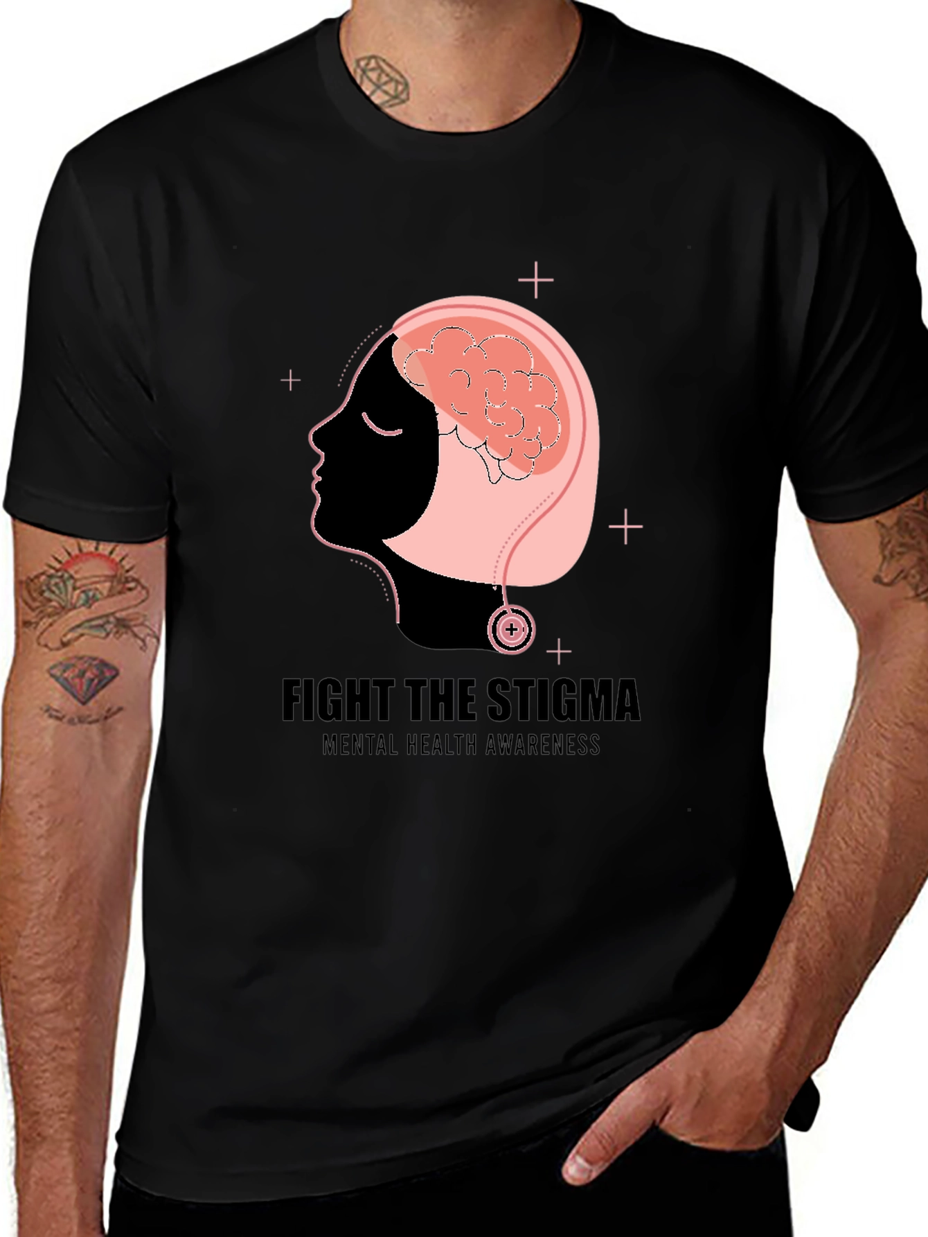 Fight the Stigma Mental Health Awareness Tee
