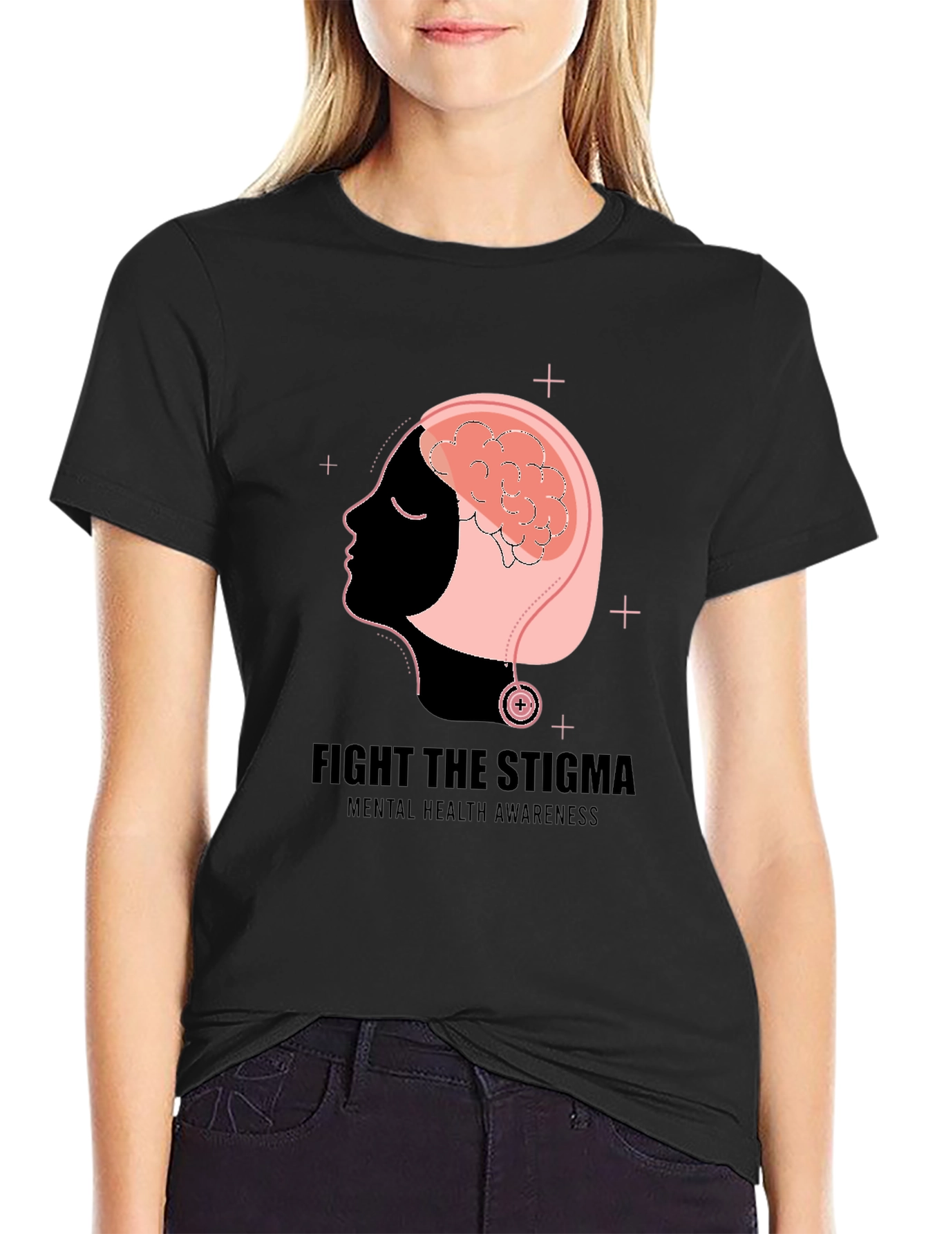 Fight the Stigma Mental Health Awareness Tee