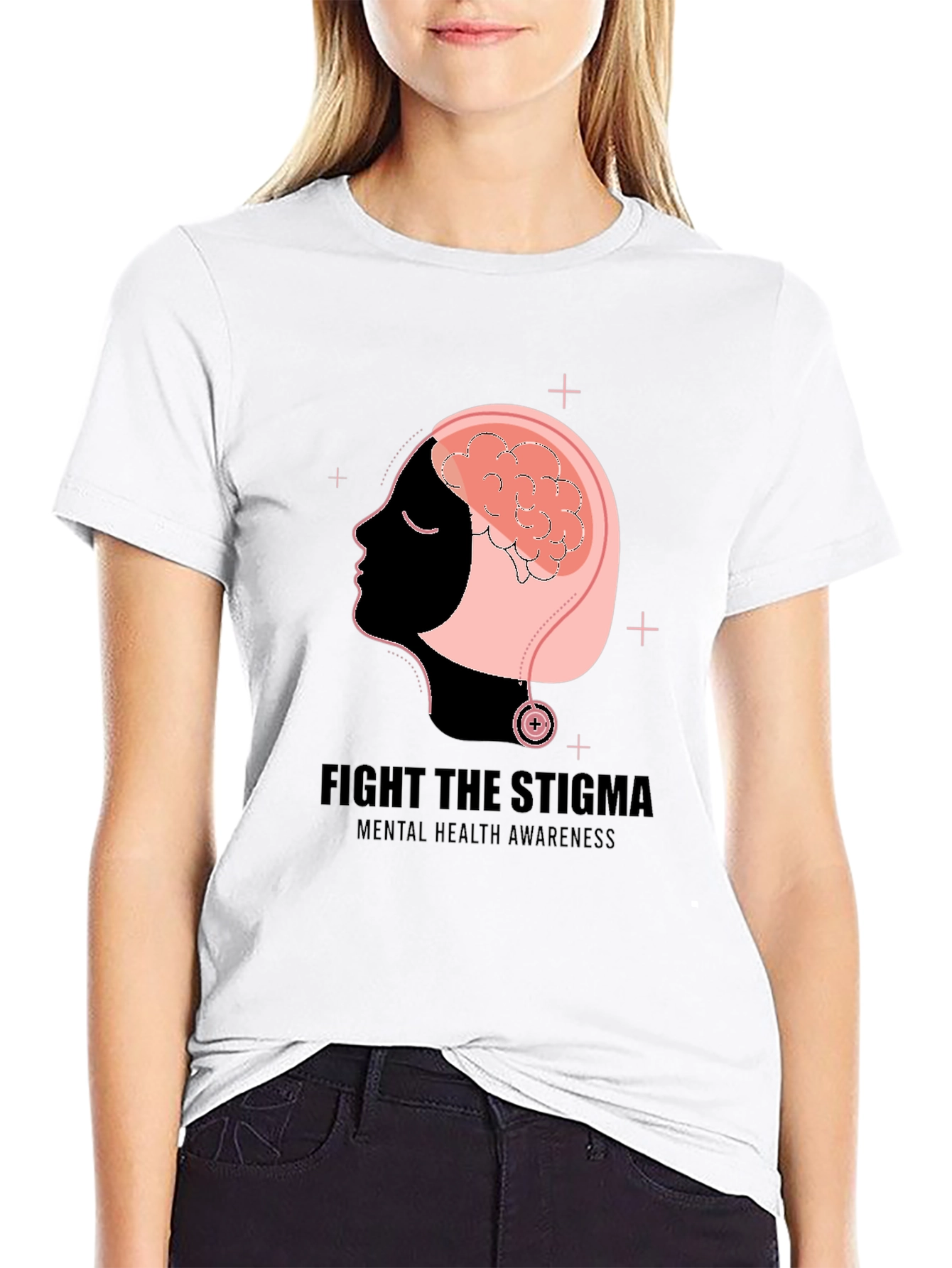 Fight the Stigma Mental Health Awareness Tee