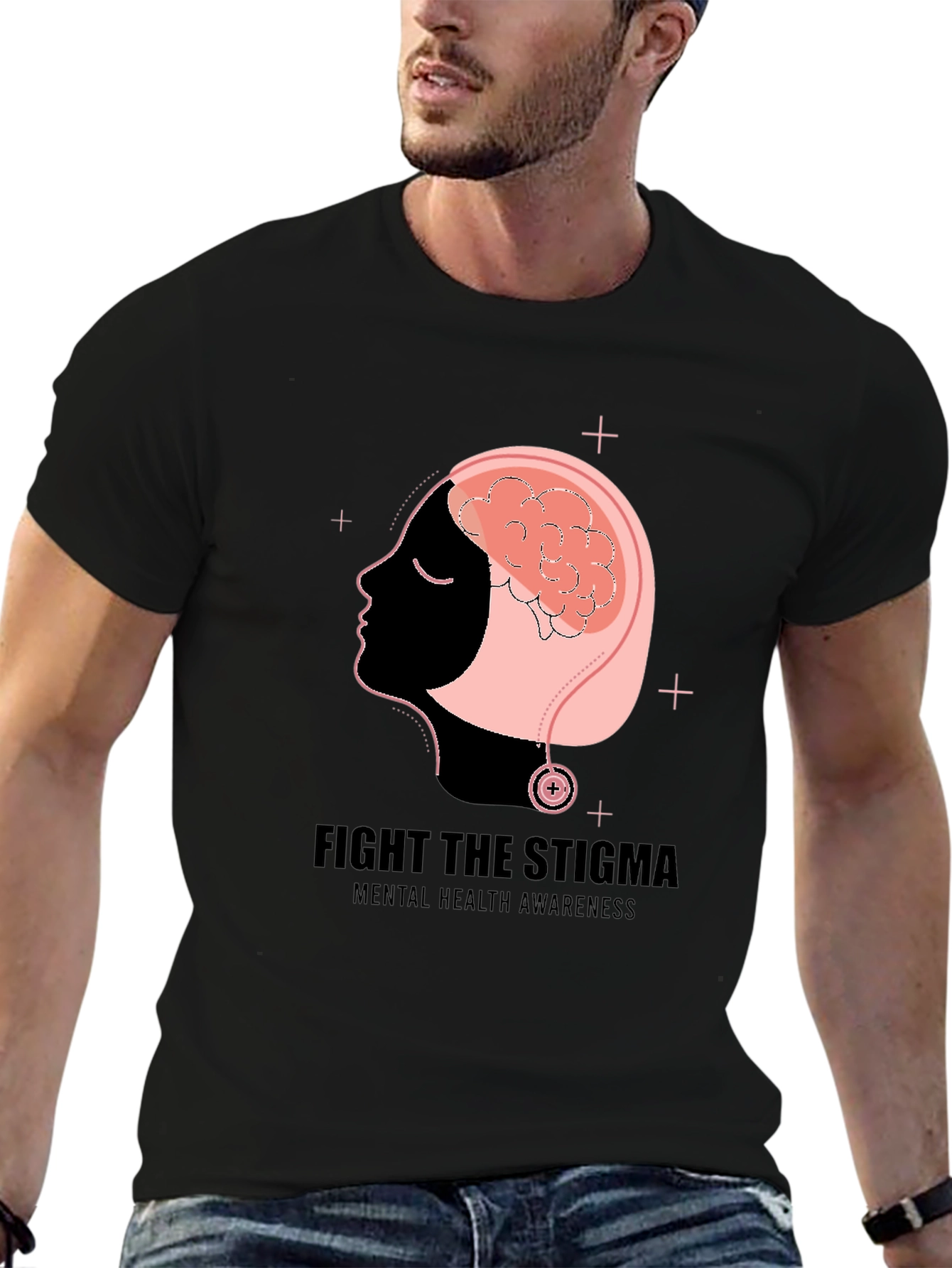 Fight the Stigma Mental Health Awareness Tee