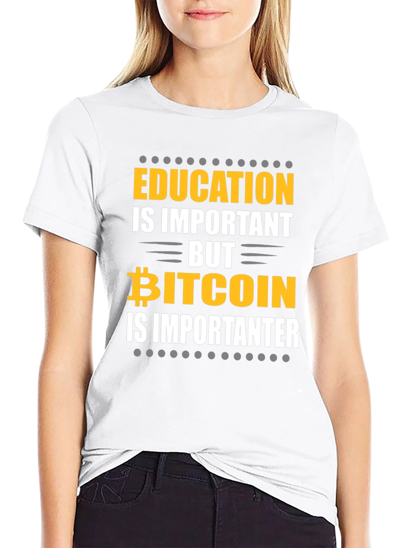 Bitcoin Is Importanter Graphic T-Shirt