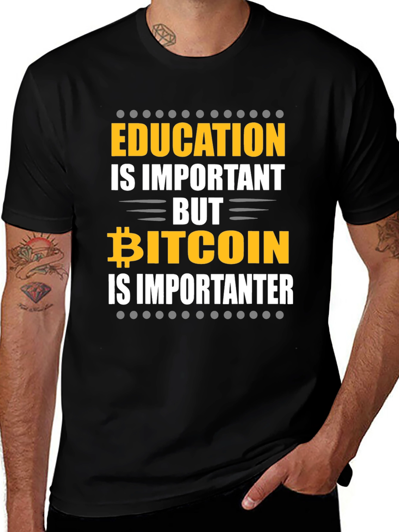 Bitcoin Is Importanter Graphic T-Shirt